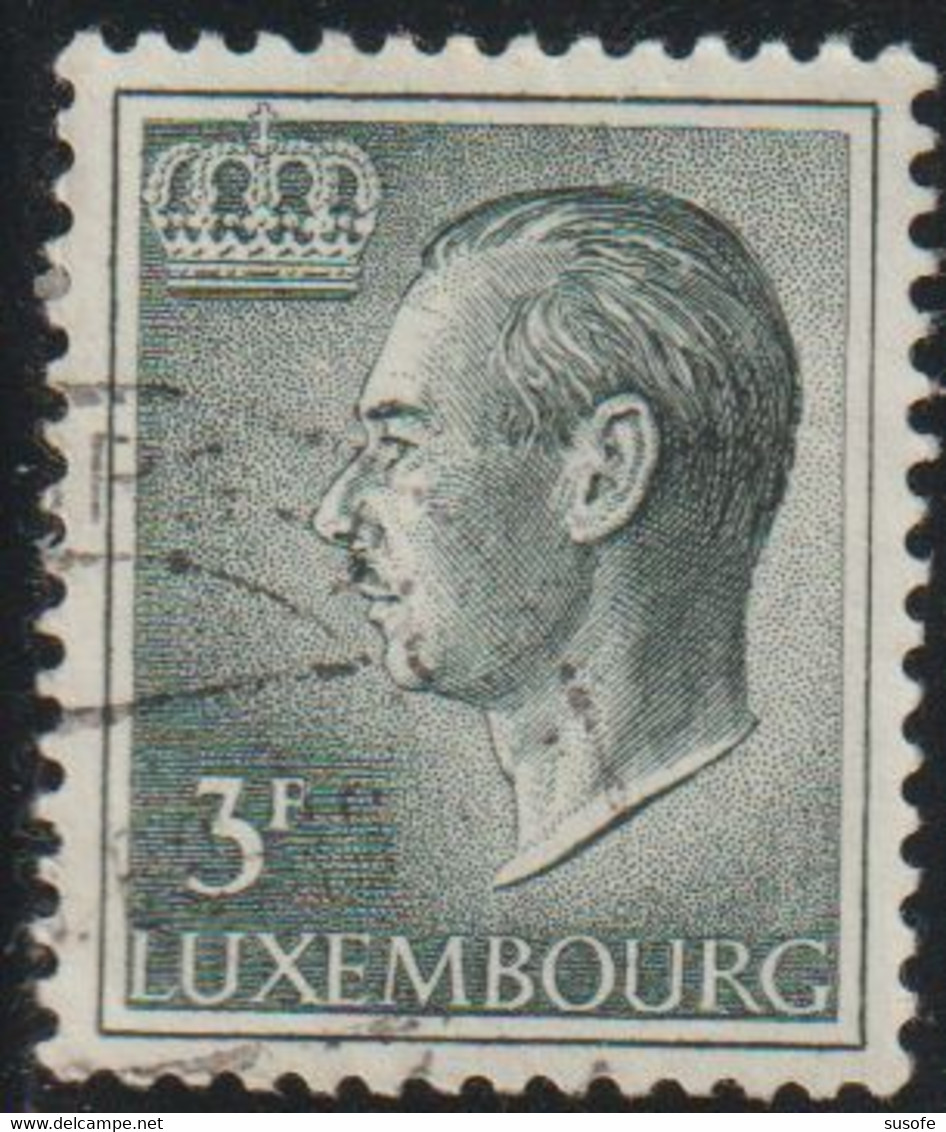 Luxemburgo 1965-91 Scott 424 Sello º Personajes Gran Duque Juan Michel 712x Yvert 665 Luxembourg Stamp Timbre Briefmarke - 1965-91 Jean