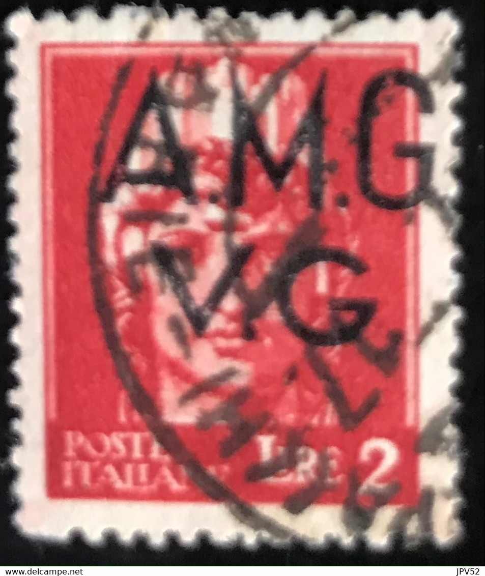 Poste Italiane - Italy - P5/17 - (°)used - 1945 - Michel TR-10 - Met Opdruk AMG-VG - Gebraucht