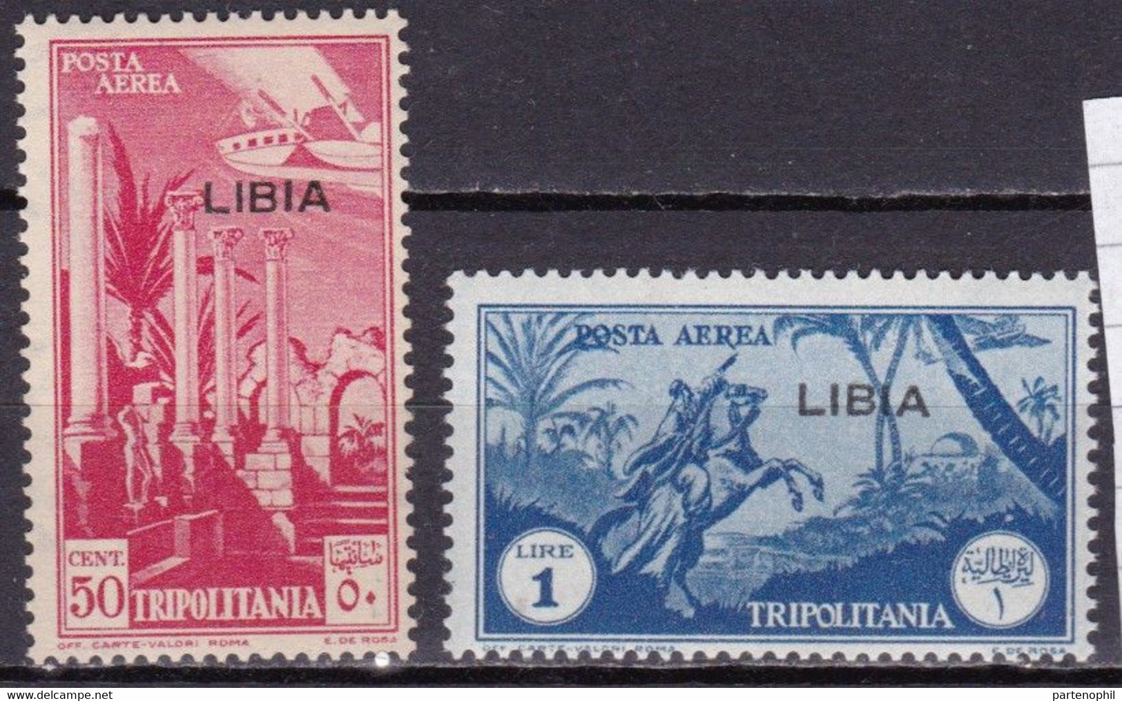 Libia - 1937 - Posta Aerea N. 28/29 MNH - Libyen