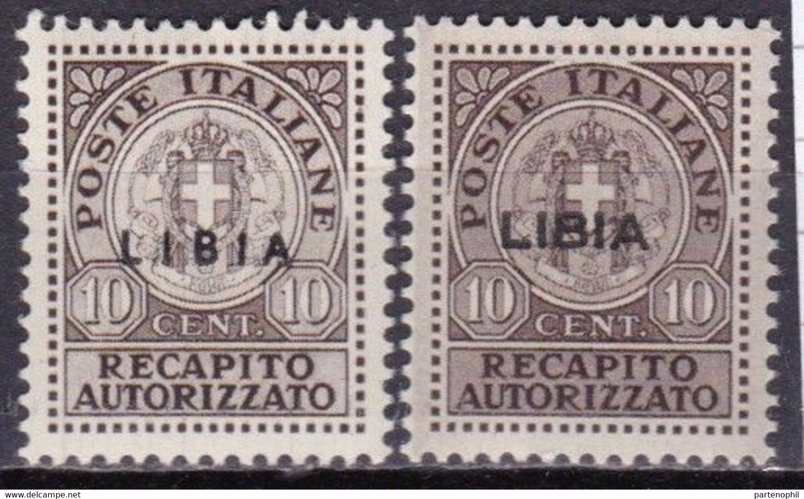 Libia - 1941-42 - Segnatasse N. 3/4  MNH - Libye