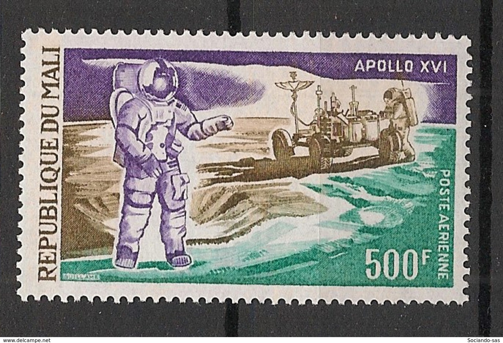 Mali - 1972 - Poste Aérienne PA N°Yv. 156 - Apollo XVI - Neuf Luxe ** / MNH / Postfrisch - Mali (1959-...)