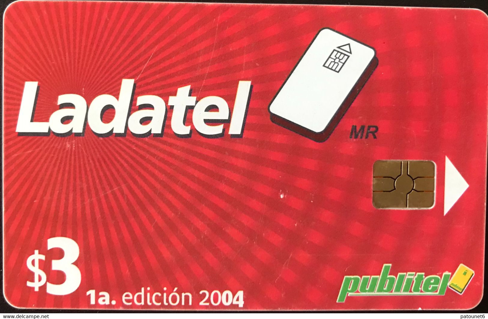 SALVADOR  -  Phonecard  -  Publitel  -  Ladatel -  $ 3 - El Salvador