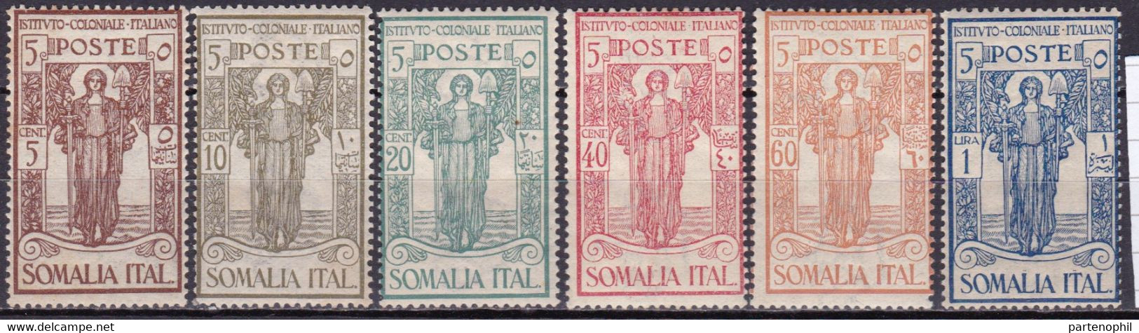 Somalia 1926 - Istituto Coloniale N. 66/91 MNH - Somalie