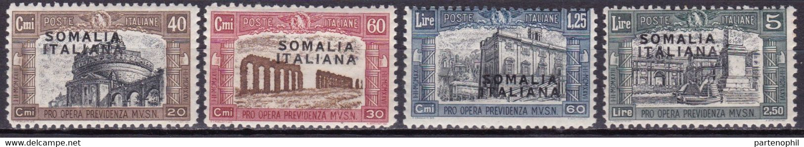 Somalia 1927 - Milizia I N.105/108 MNH - Somalië