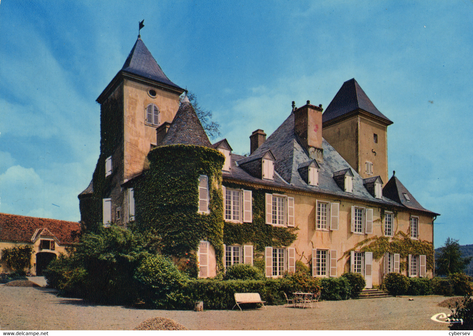 Environs De LEMBEYE - Château De Corbère - Carte Grand Format - Lembeye