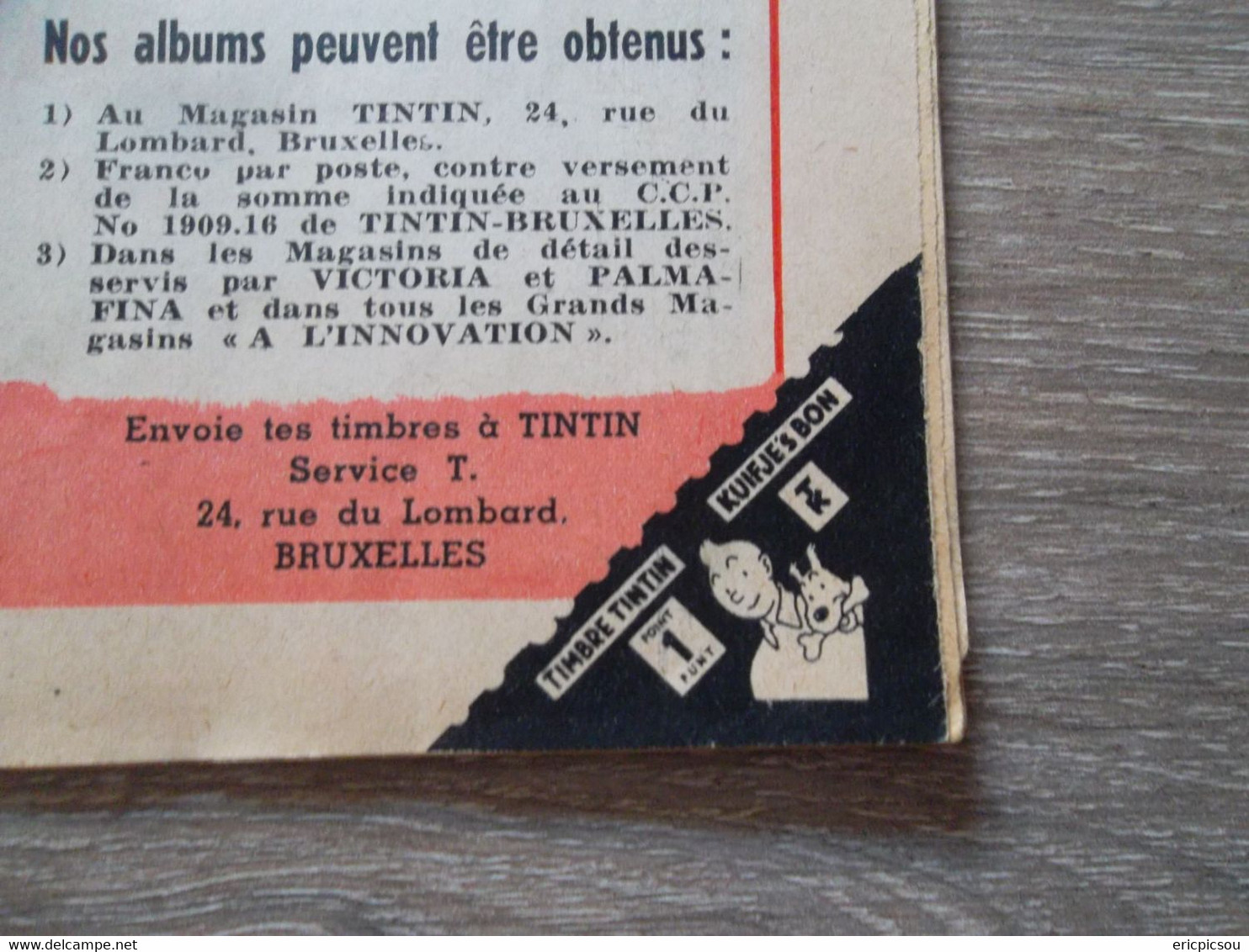 Tintin ( Magazine L'hebdomadaire ) 1957 N°52 - Tintin