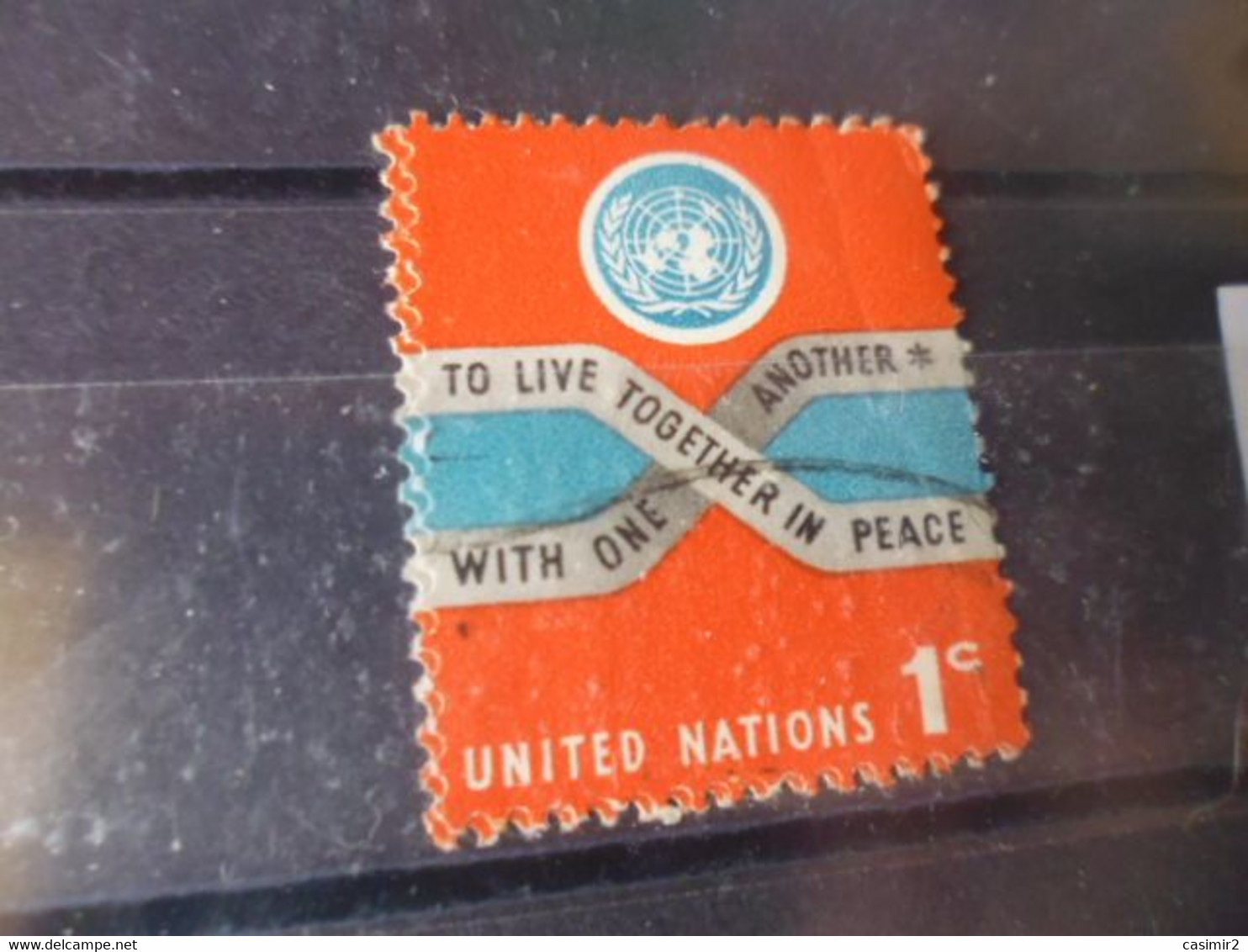 NATIONS UNIES NEW YORK  YVERT N°141 - Usati