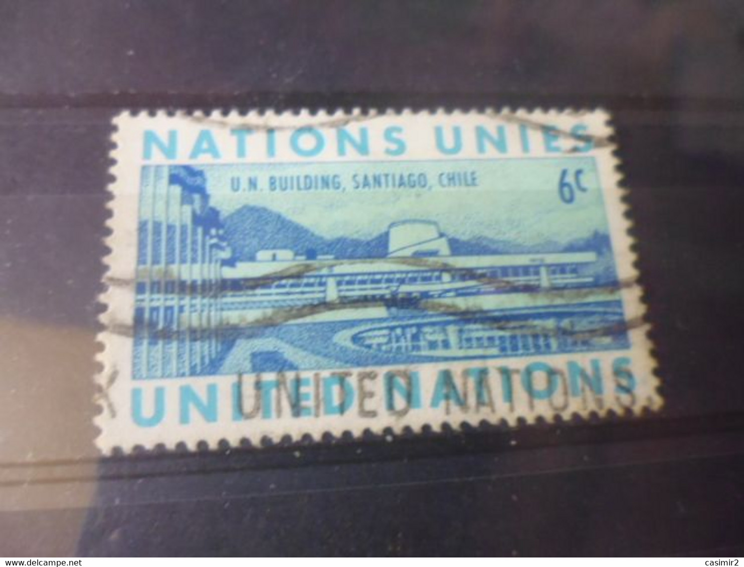 NATIONS UNIES NEW YORK  YVERT N°188 - Usati