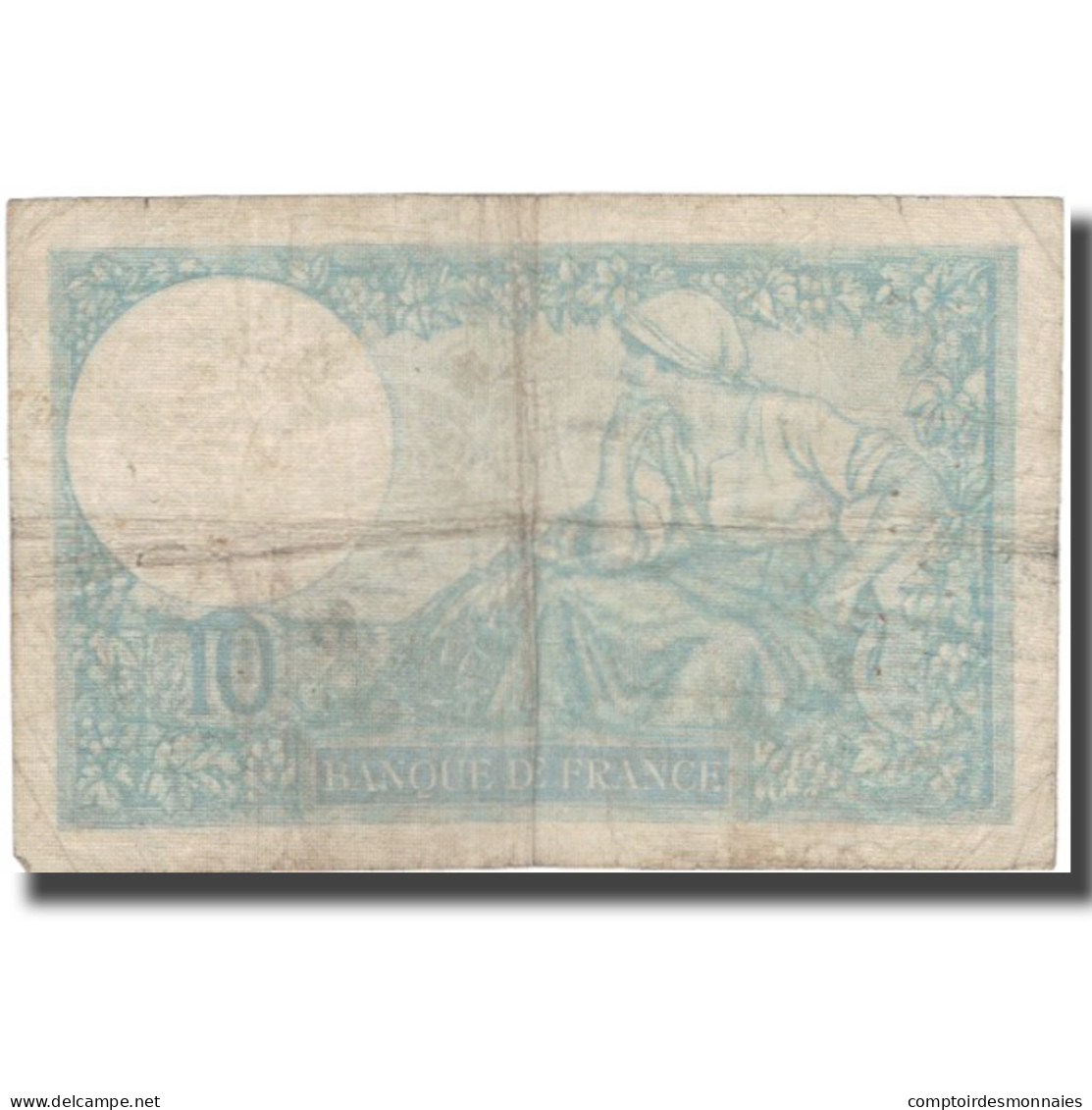 France, 10 Francs, Minerve, 1939, 1939-04-06, TB, Fayette:7.2, KM:84 - 10 F 1916-1942 ''Minerve''