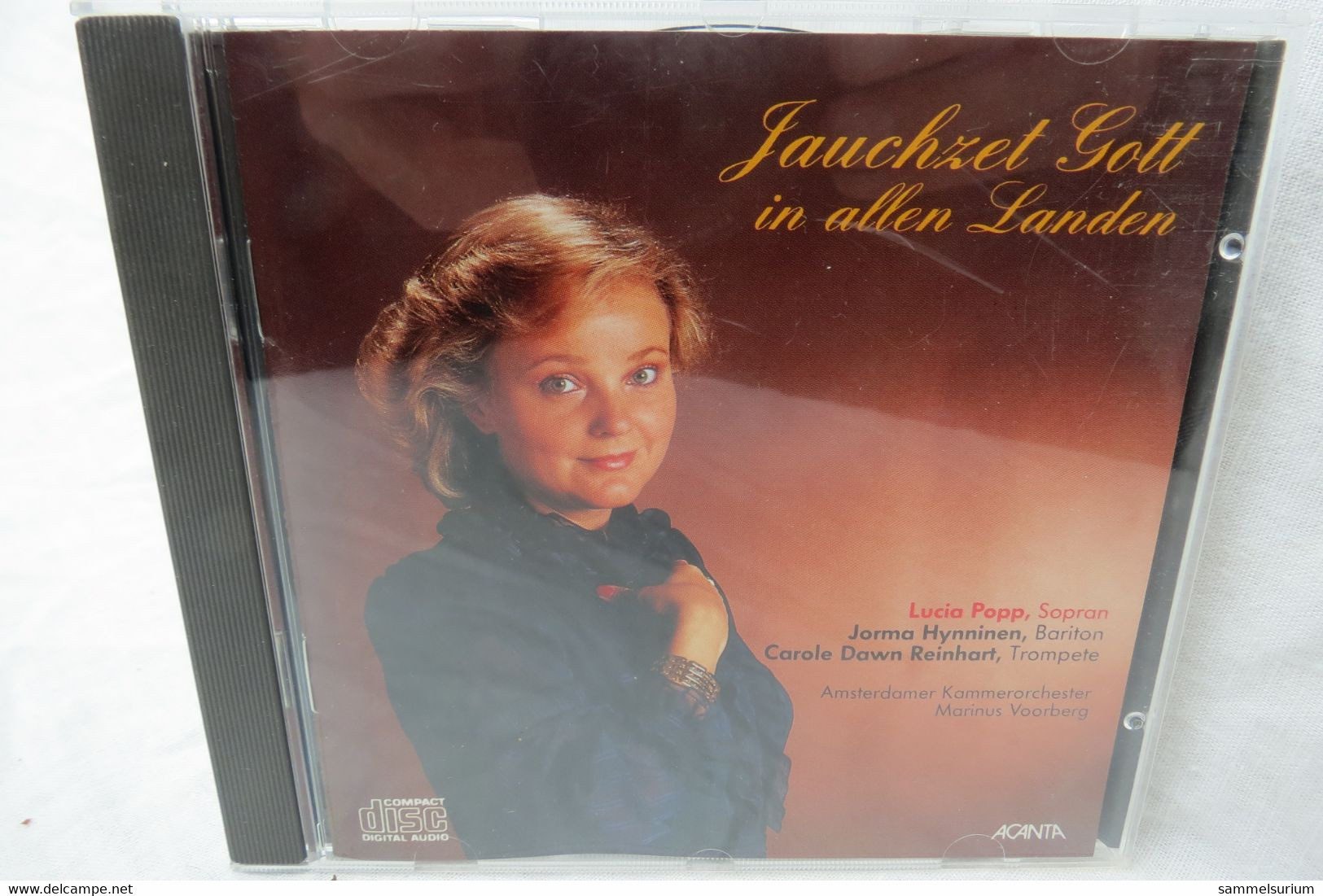 CD "Lucia Popp / Jorma Hynninen / Carole Dawn Reinhart" Jauchzet Gott In Allen Landen - Canti Gospel E Religiosi