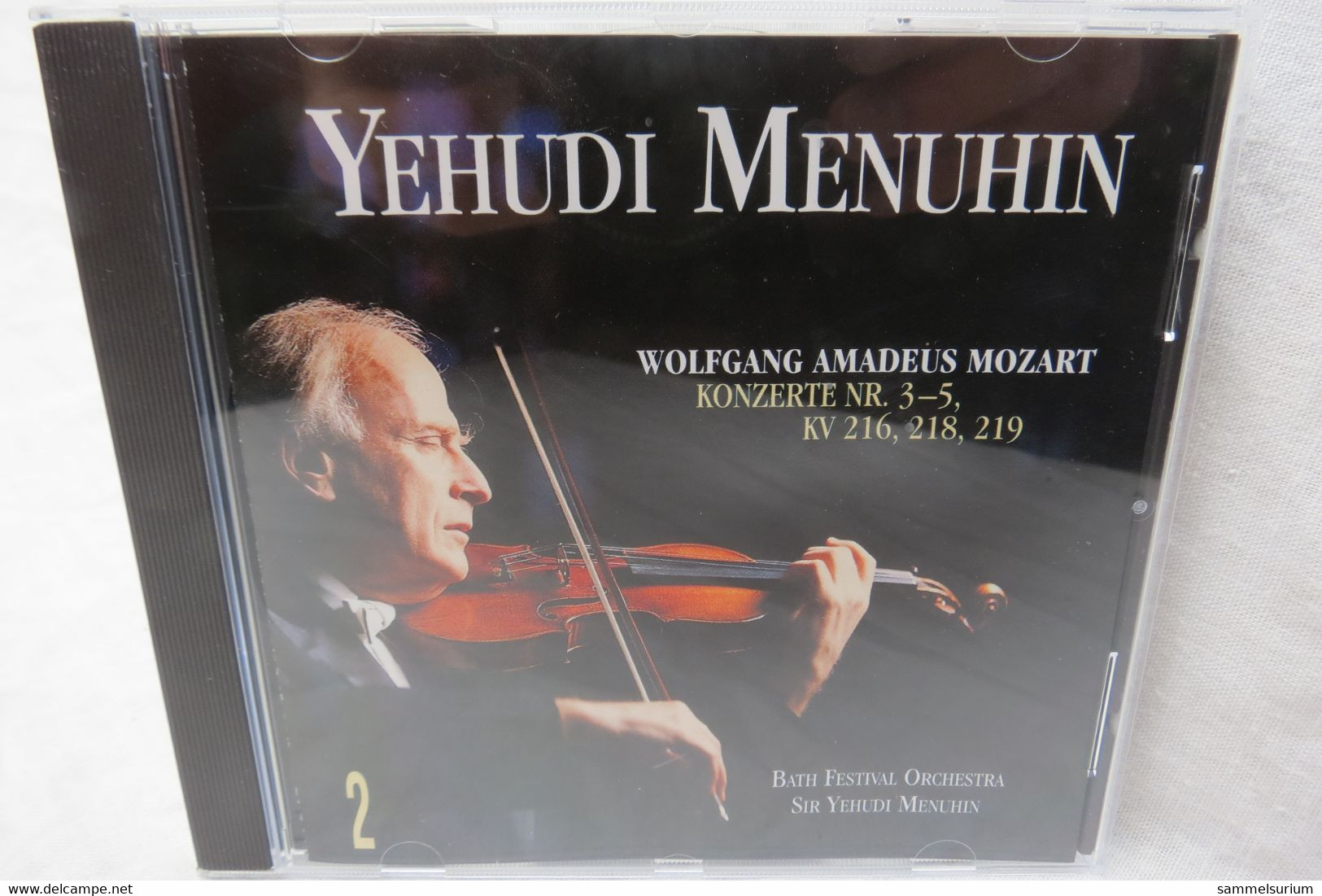 5 CDs "Yehudi Menuhin" Grosse Violinkonzerte - Gospel & Religiöser Gesang