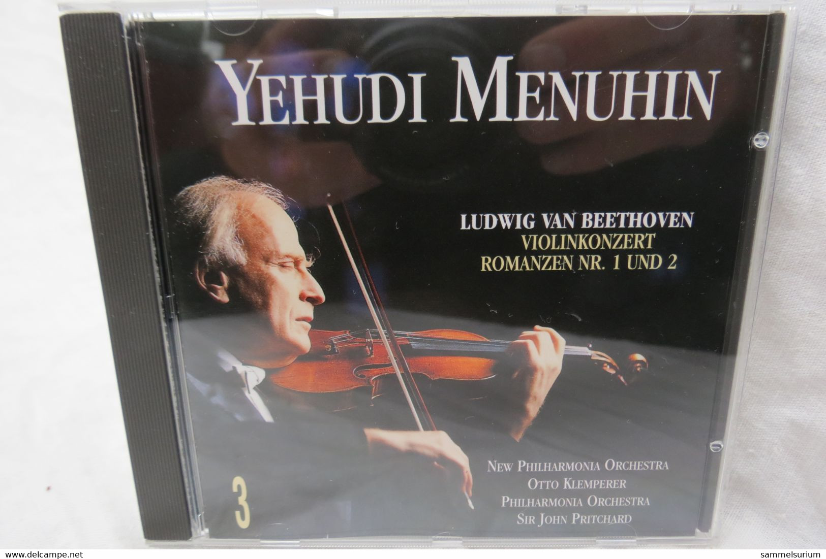 5 CDs "Yehudi Menuhin" Grosse Violinkonzerte