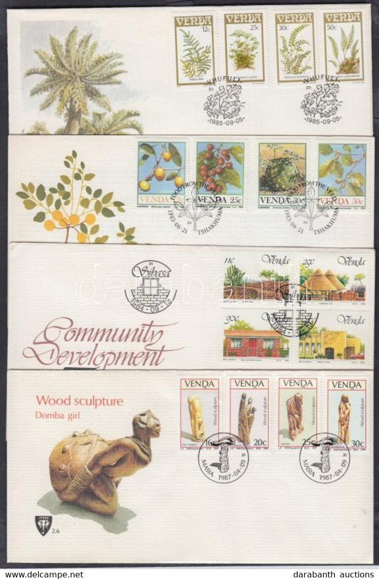 1984-1991 13 Db FDC - Sonstige & Ohne Zuordnung