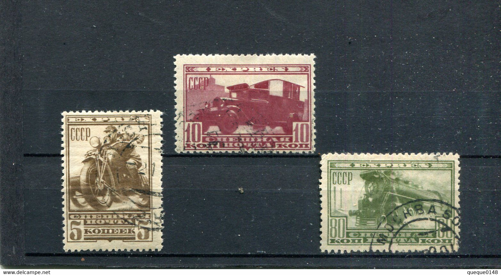 Russie 1932 Yt 1-3 - Express Mail