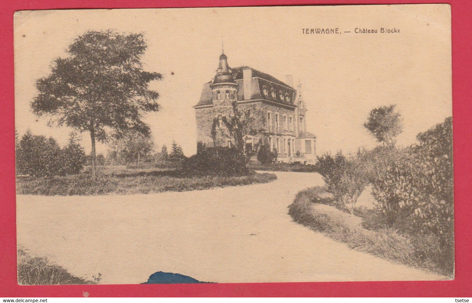 Terwagne - Château Blockx - 1923 ( Voir Verso ) - Clavier