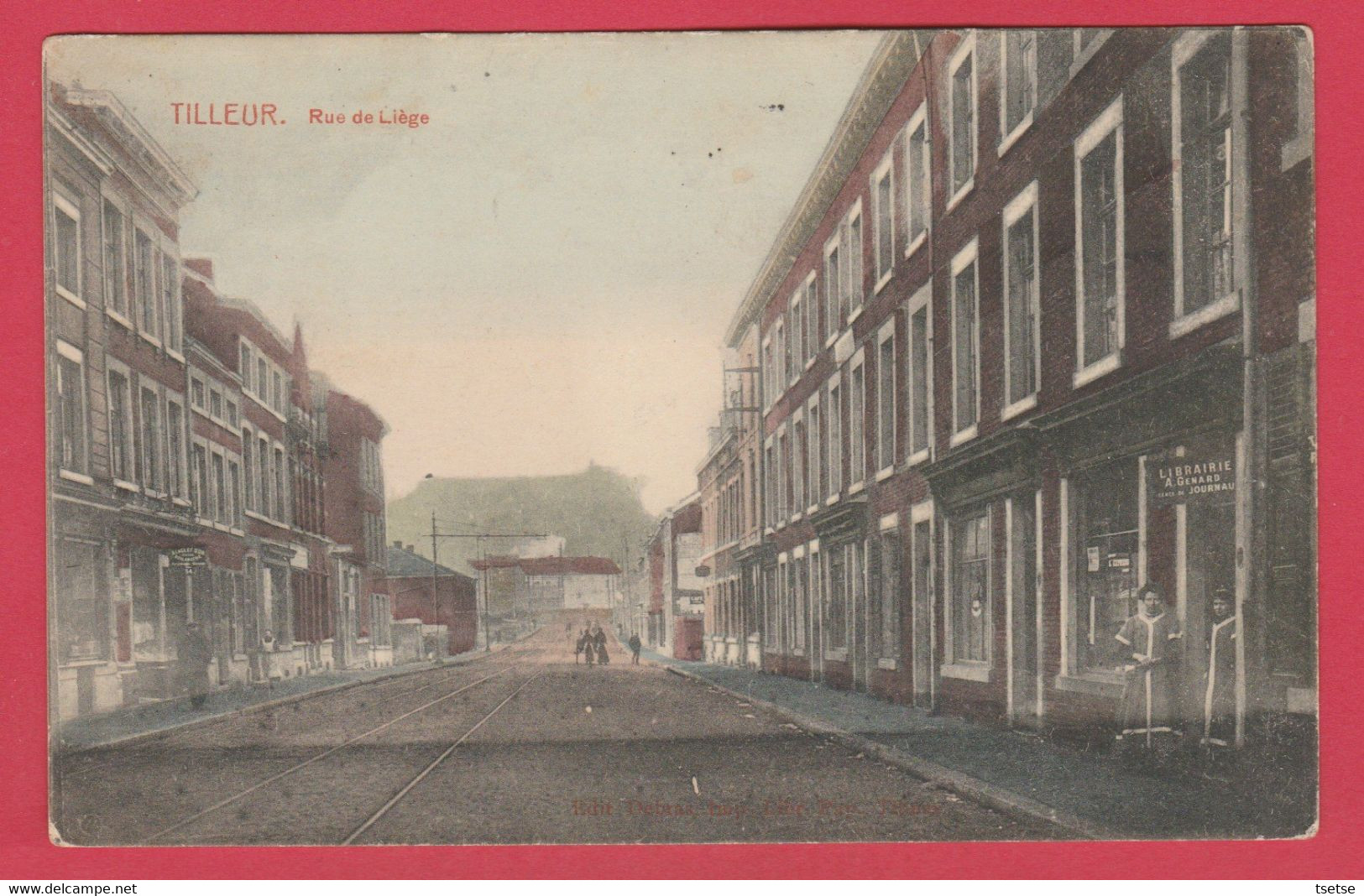 Tilleur - Rue De Liège - 1913 ( Voir Verso ) - Saint-Nicolas