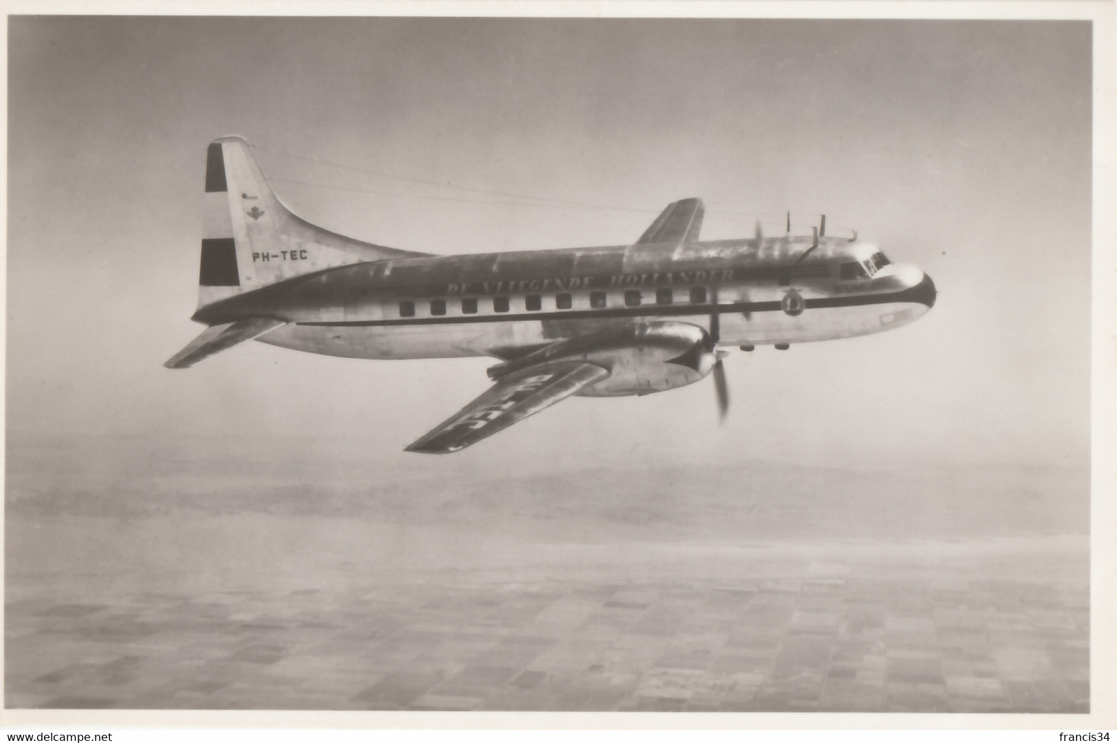 CPA - Convair Linner - Compagnie KLM Royal Dutch Airlines - 1946-....: Modern Era