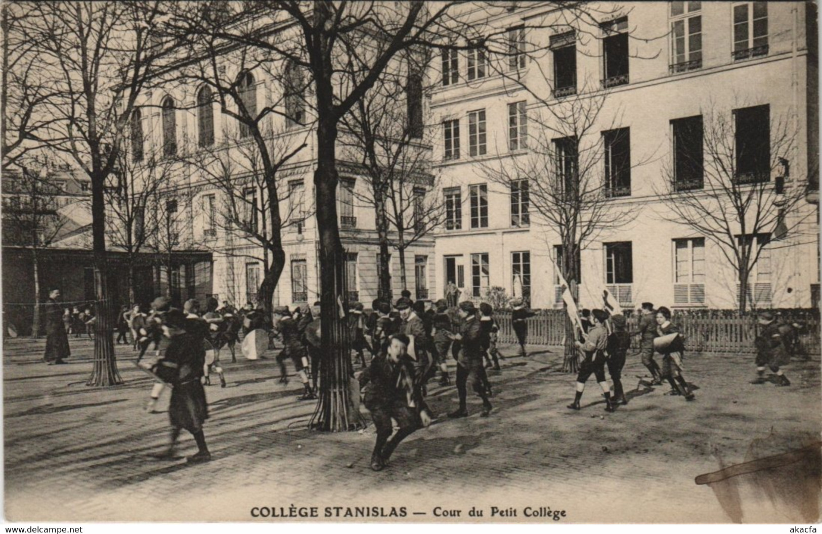 CPA PARIS 6e College STANISLAS Cour Du Petit College (560874) - Education, Schools And Universities