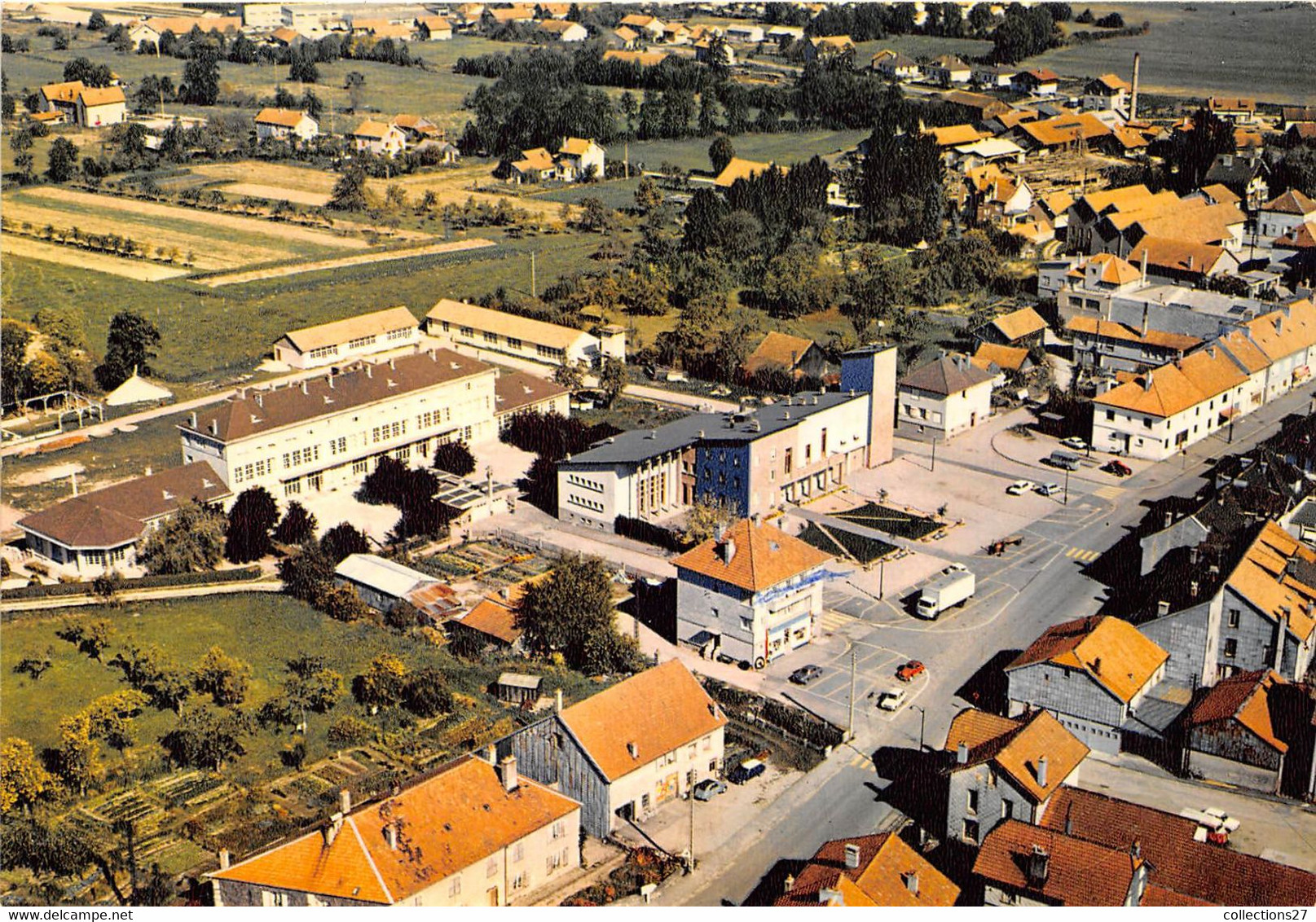 88-CORCIEUX- VUE GENERALE AERIENNE - Corcieux