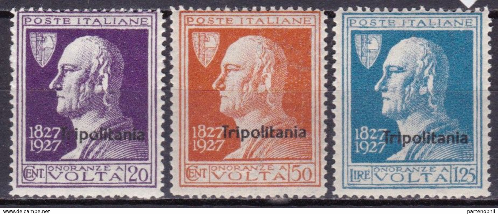 Tripolitania - Volta 43/45 MNH - Tripolitania