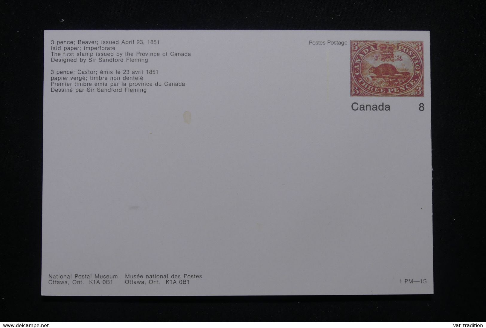 CANADA - Entier Postal Illustré ( 3 Pence  Castor )  Non Circulé - L 99888 - 1953-.... Reign Of Elizabeth II