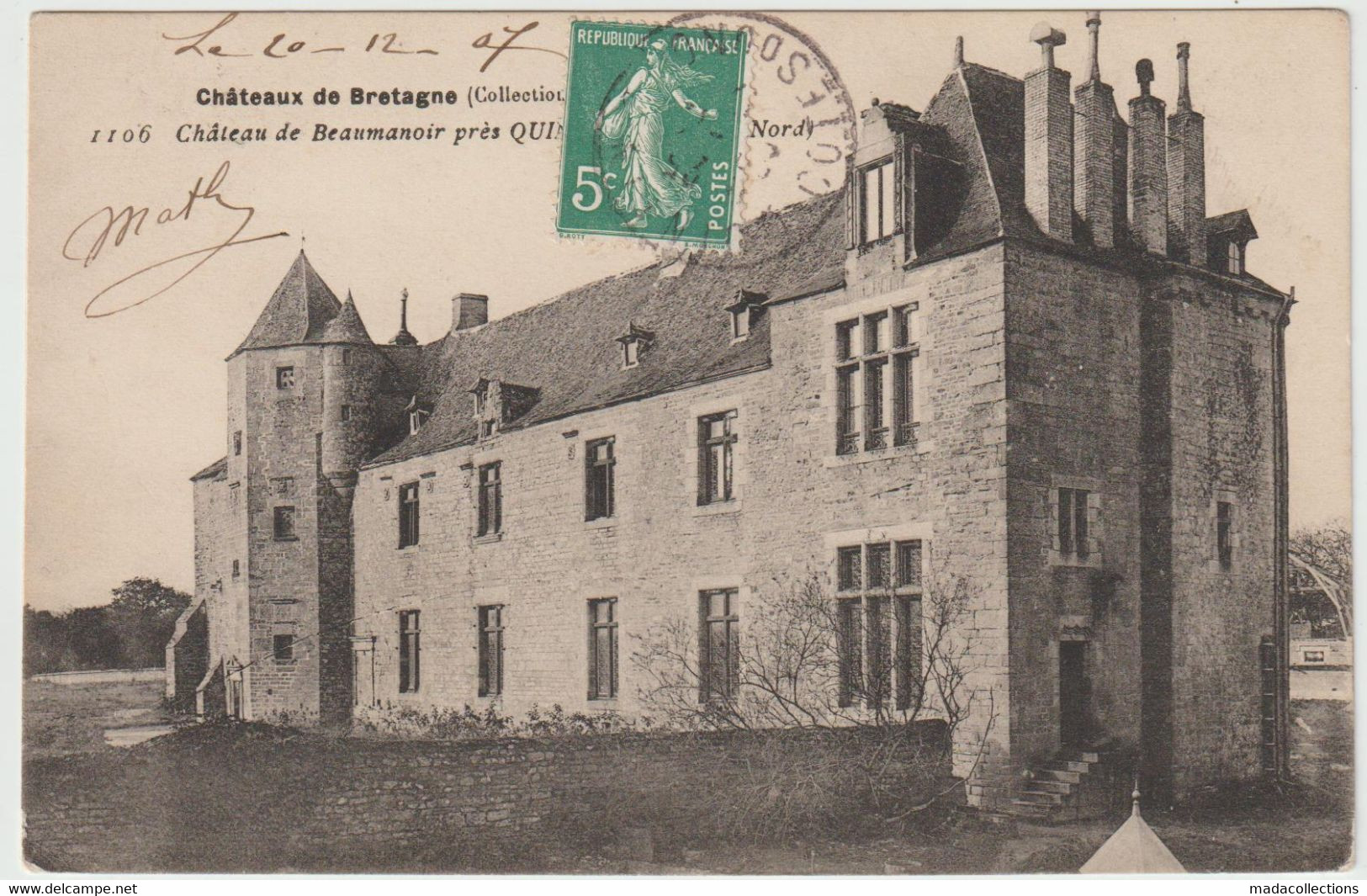 Évran (22 - Côtes D'Armor) Château De Beaumanoir - Evran