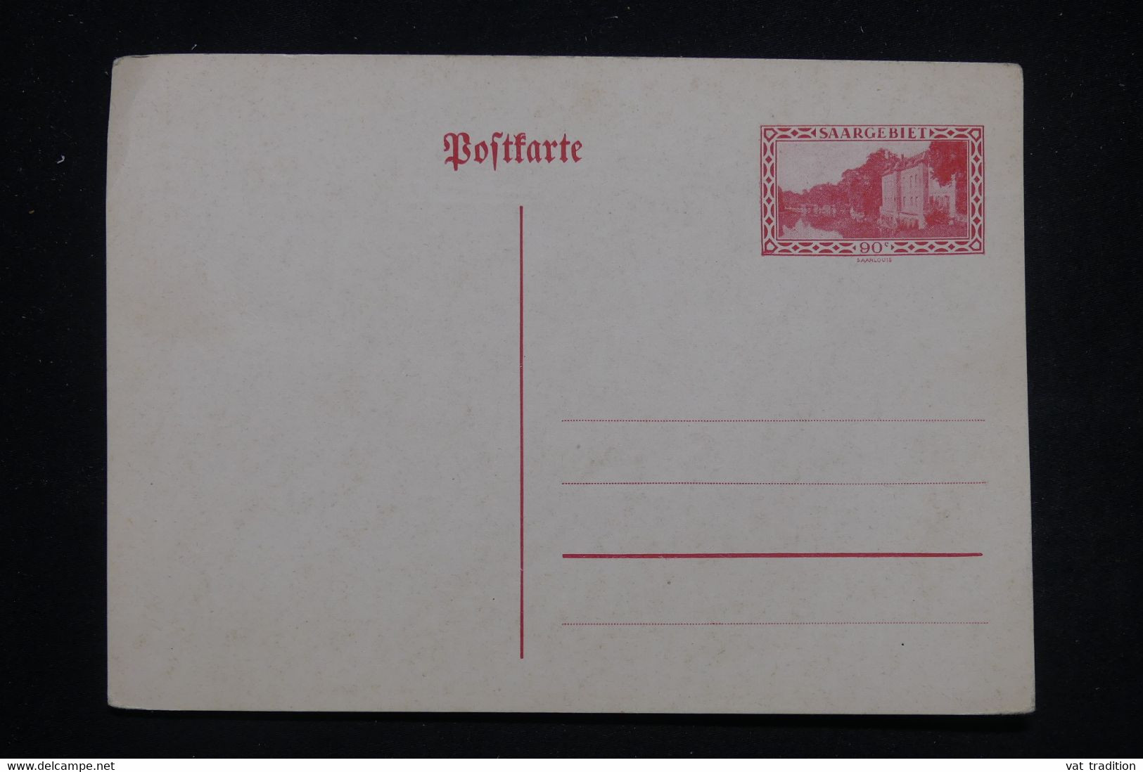 SARRE - Entier Postal Non Circulé - L 99930 - Postal Stationery