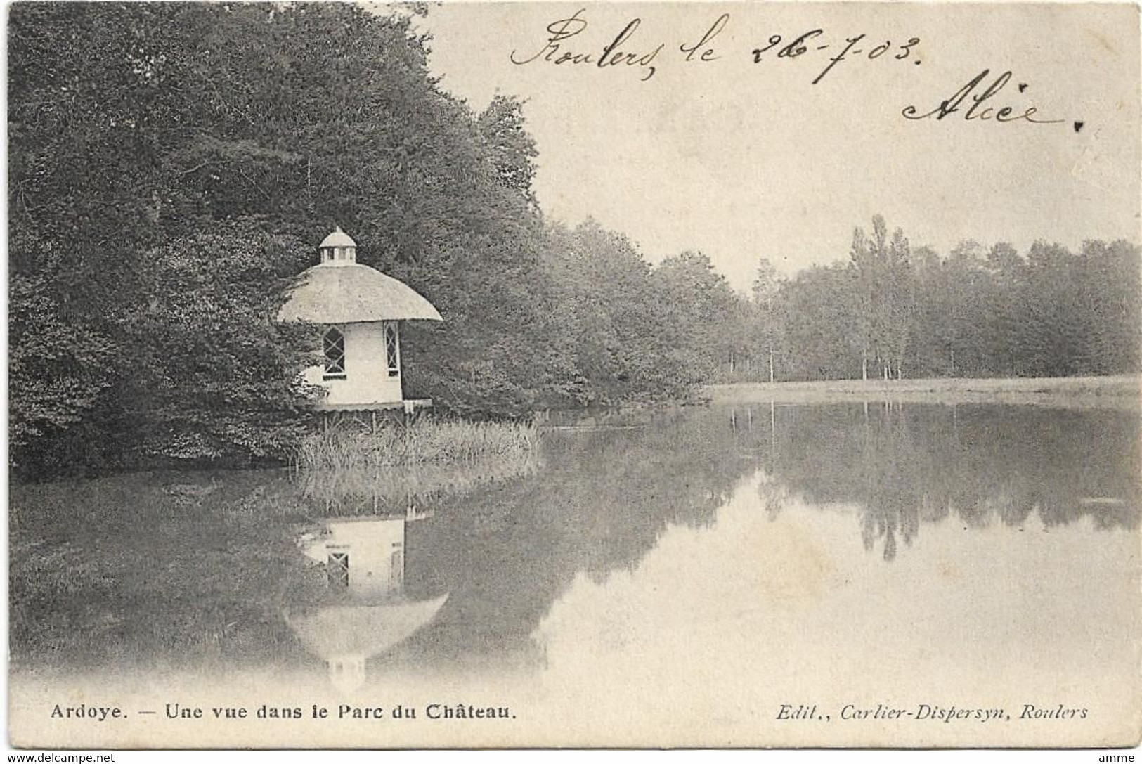 Ardooie - Ardoye   *  Une Vue Dans Le Parc Du Château - Ardooie