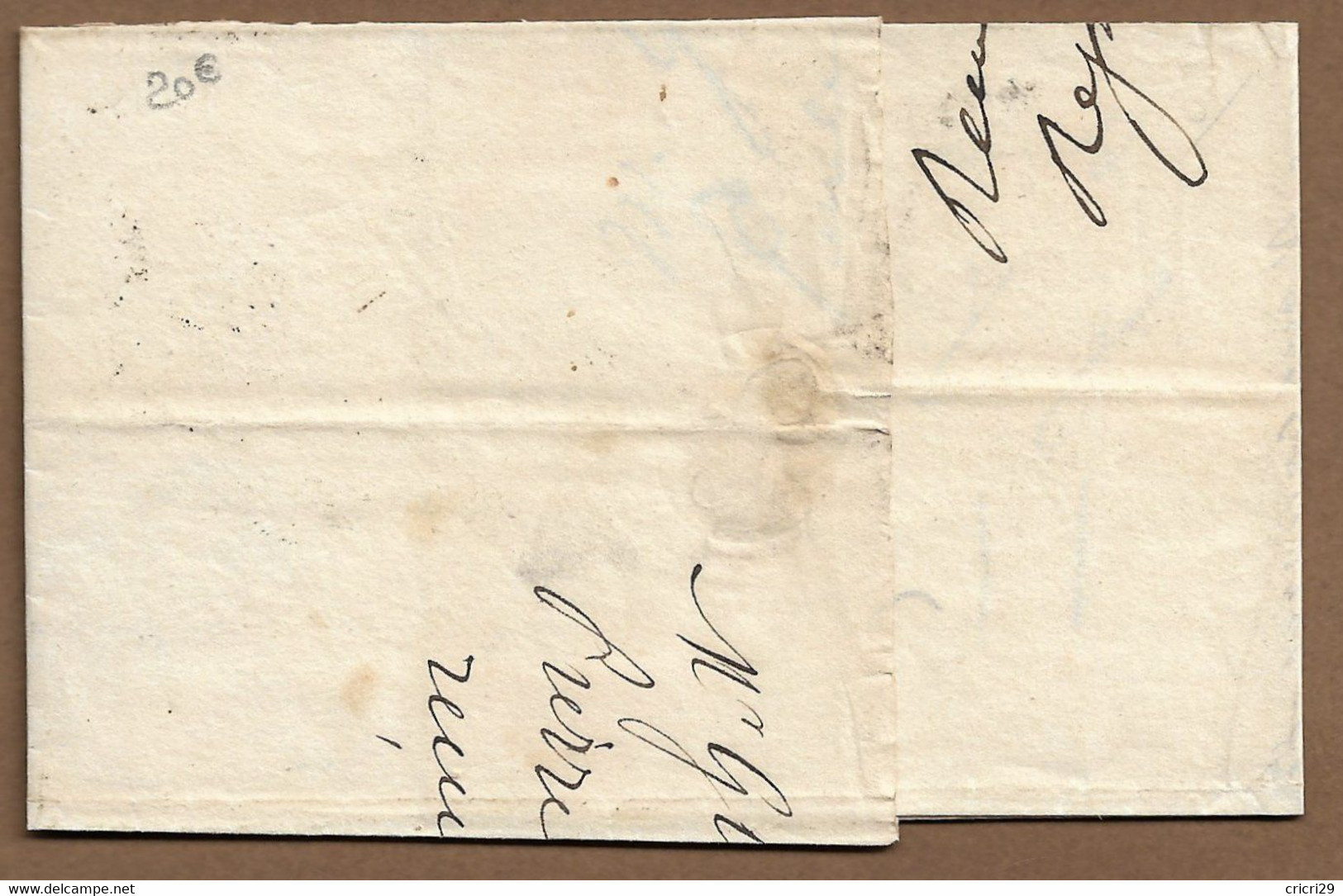 PIERRE DE BRESSE : Lot De 2 Lettres Avec Marques Postales  De 1837  & 1848  ( Saône Et Loire ) - 1801-1848: Precursori XIX