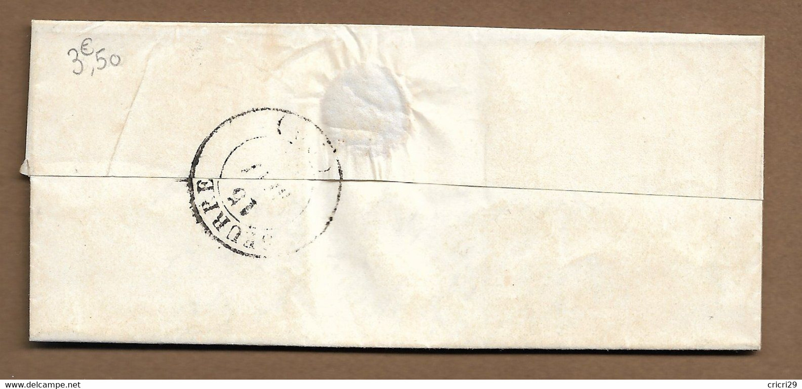 PIERRE DE BRESSE : Lot De 2 Lettres Avec Marques Postales  De 1837  & 1848  ( Saône Et Loire ) - 1801-1848: Precursori XIX