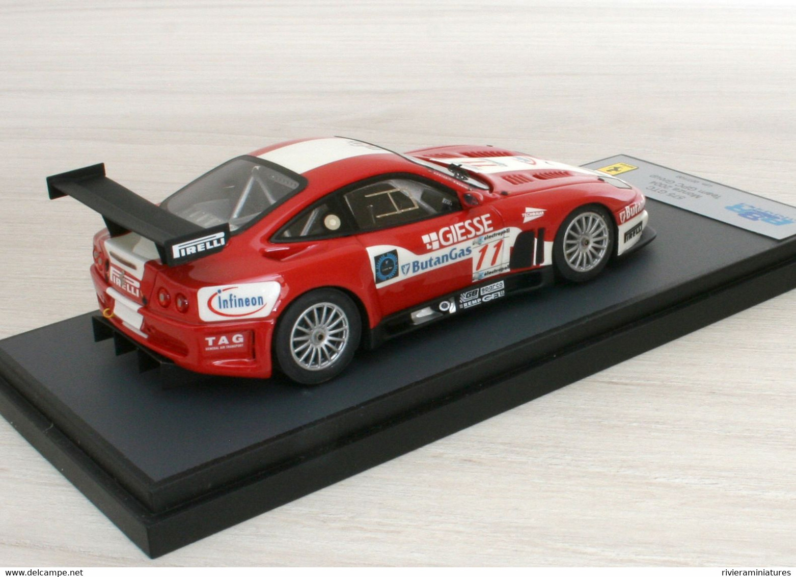 BBR - FERRARI 575 GTC - Monza 2004 Team GPC Group - BBR PJM331 - 1/43 - BBR