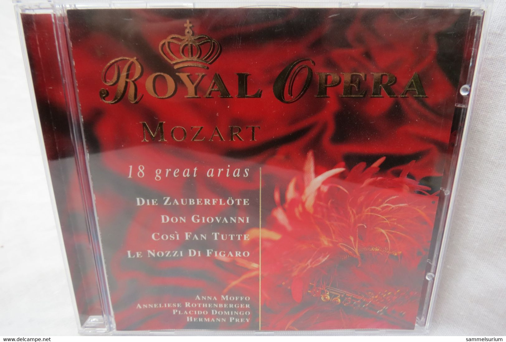 CD "Royal Opera Mozart" 18 Great Arias, Moffo, Domingo, Prey U.a. - Opéra & Opérette