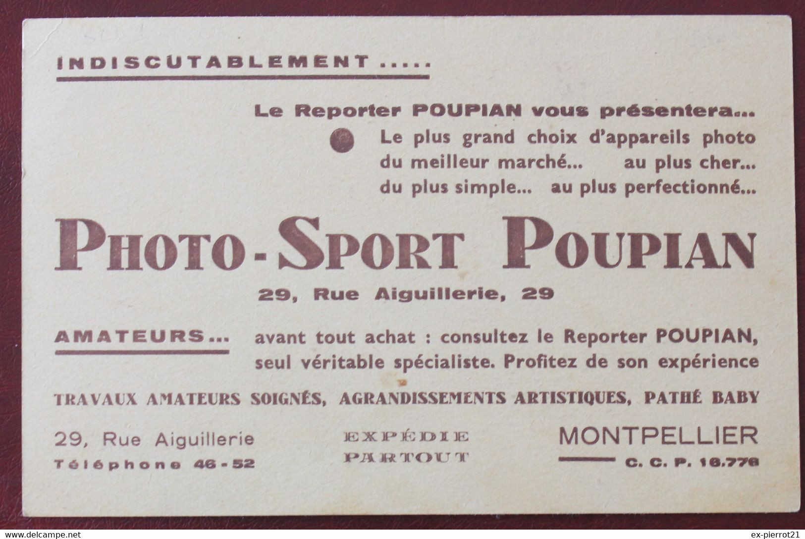 CPA  34.... Montpellier  Foot Ball , Les Sports Olympiques , Saison 1933-34 - Montpellier