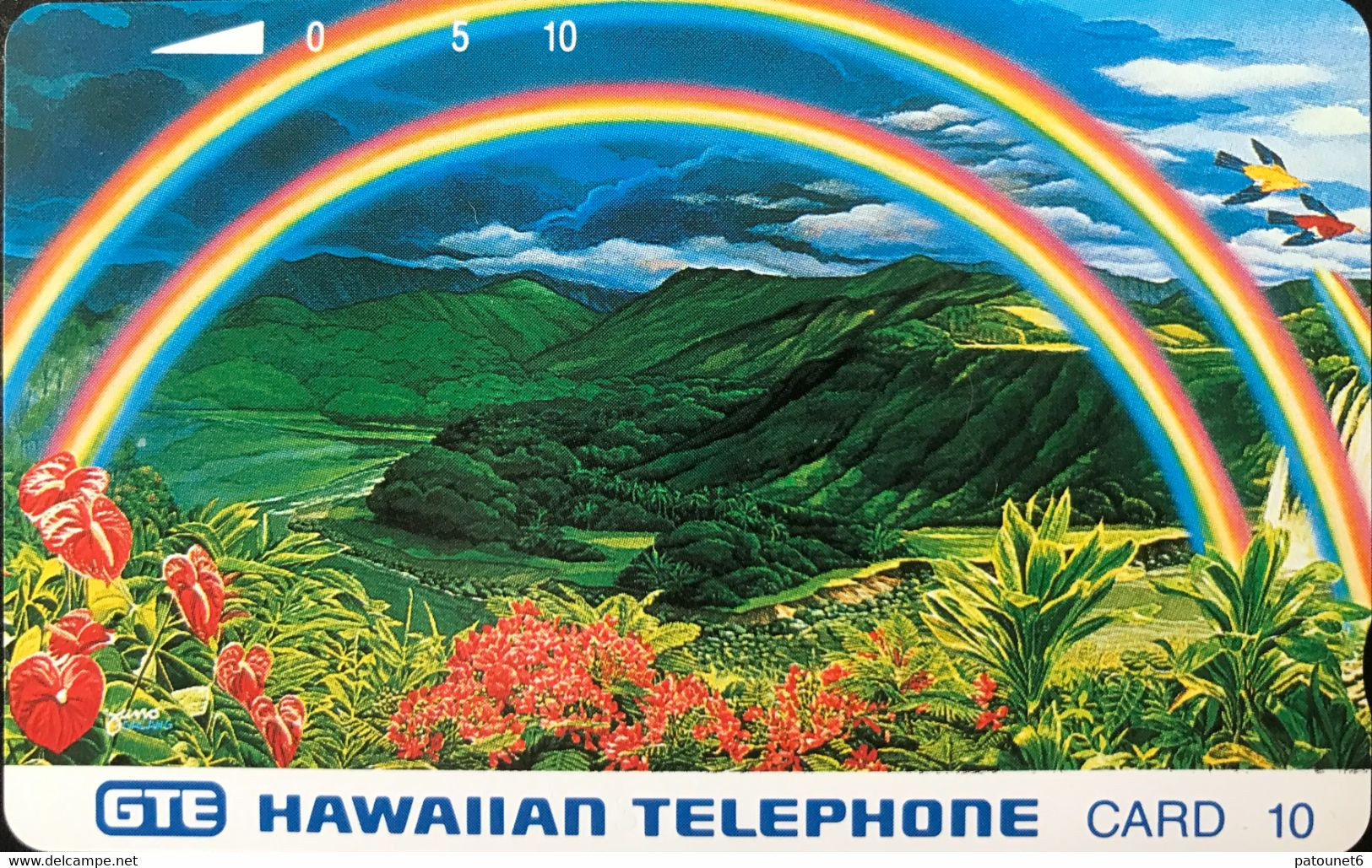 HAWAÏ  -  Phonecard  -  GTE HAWAIIAN TELEPHONE -  Card 10 - Hawaii