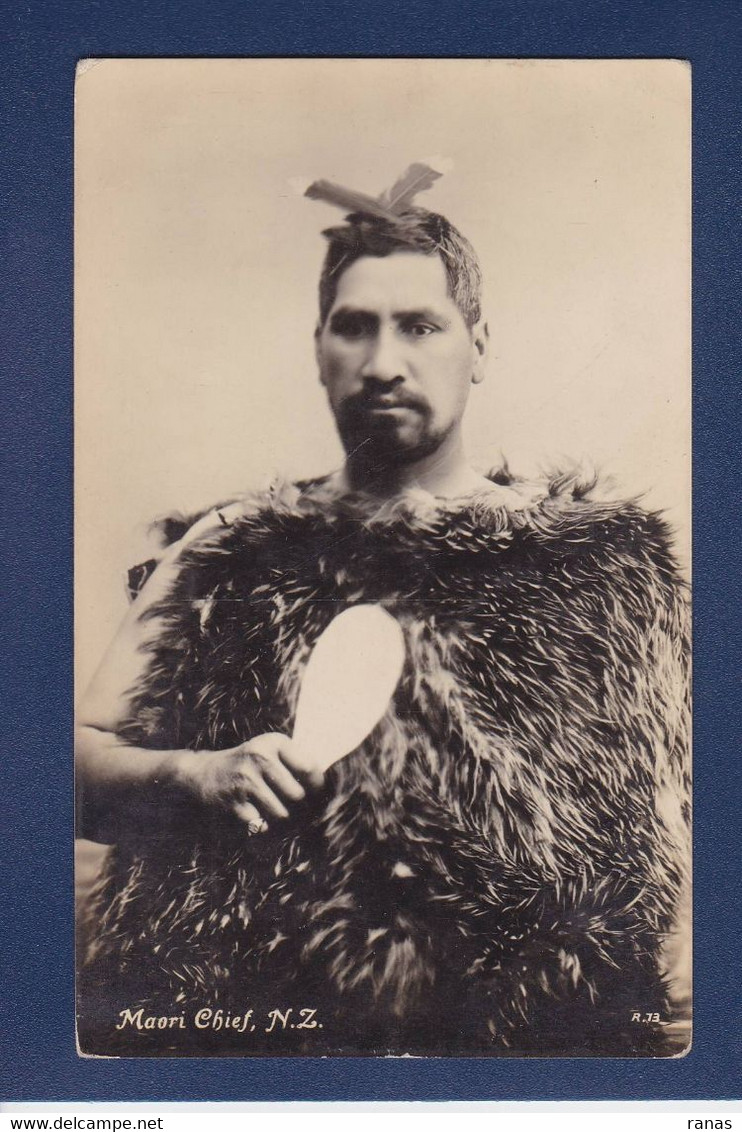 CPA Nouvelle Zélande Maori Type Ethnic Chief écrite - Nouvelle-Zélande