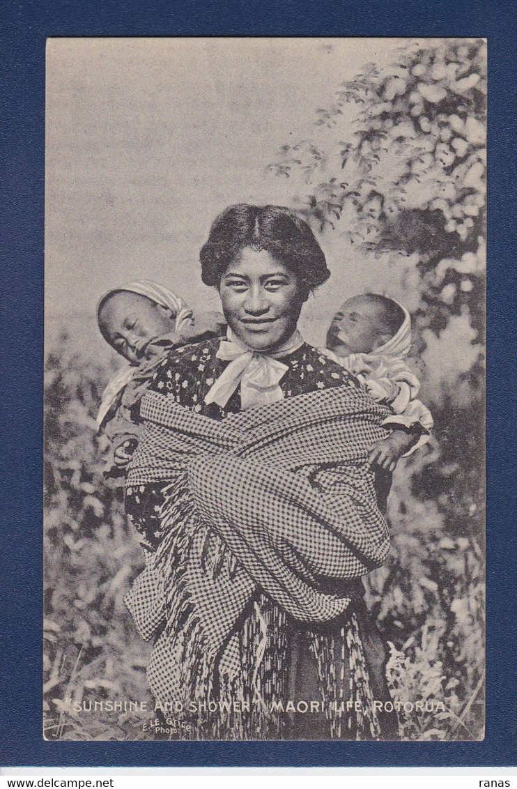 CPA Nouvelle Zélande Maori Type Ethnic Femme Woman Non Circulé - Nouvelle-Zélande