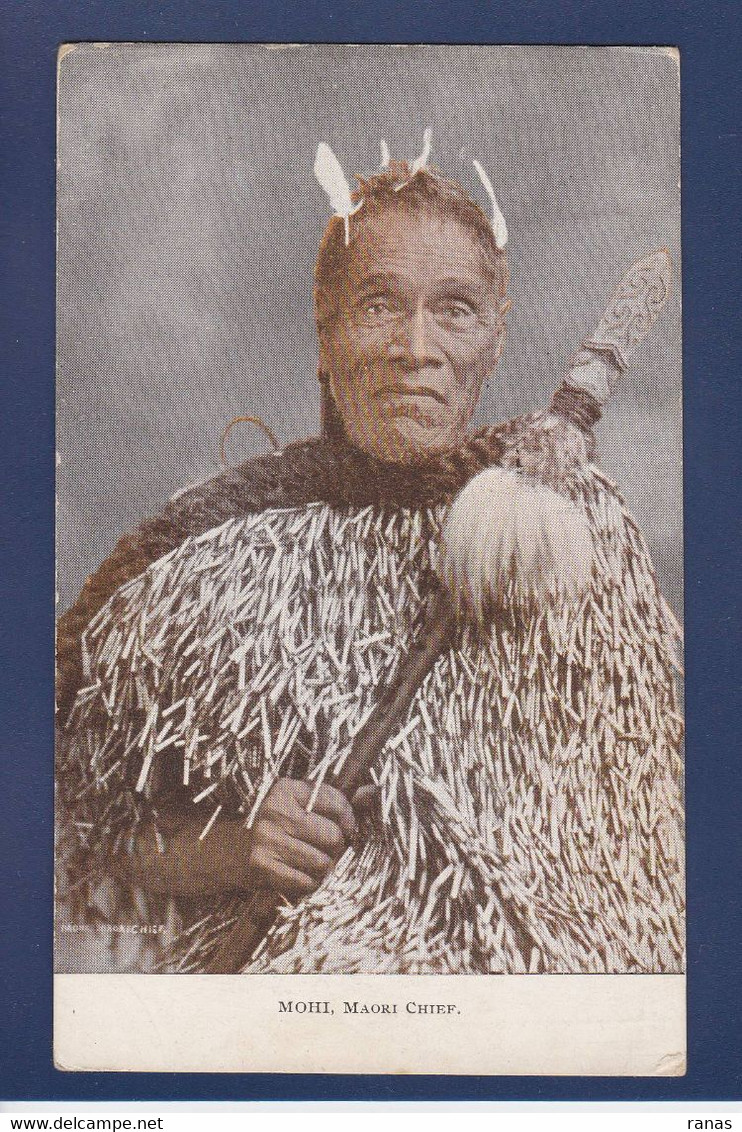 CPA Nouvelle Zélande Maori Type Ethnic Circulé - New Zealand