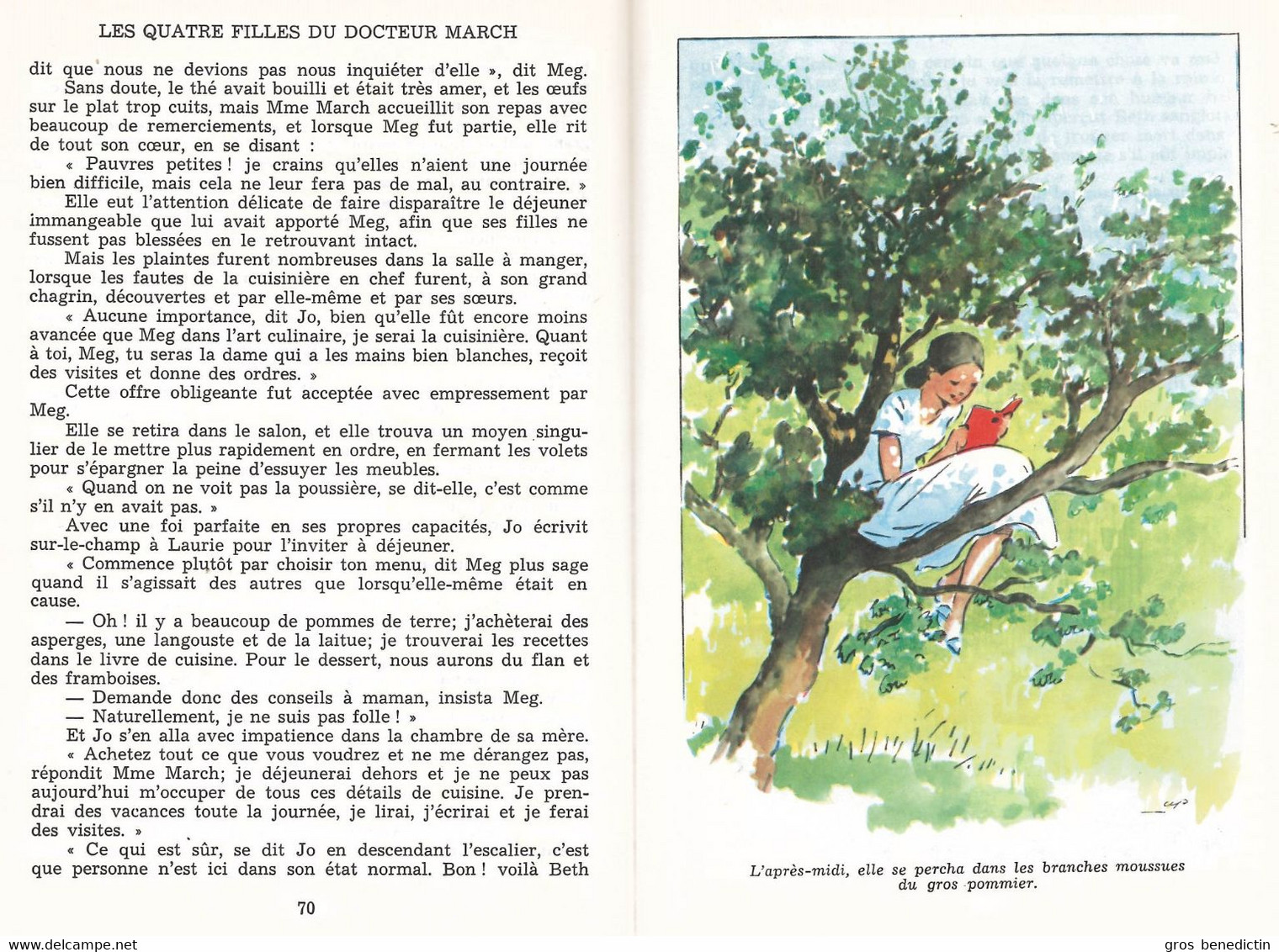 Hachette - Idéal Bibliothèque - Louisa May Alcott - "Les Quatre Filles Du Docteur March" - 1972 - #Ben&IB - Ideal Bibliotheque
