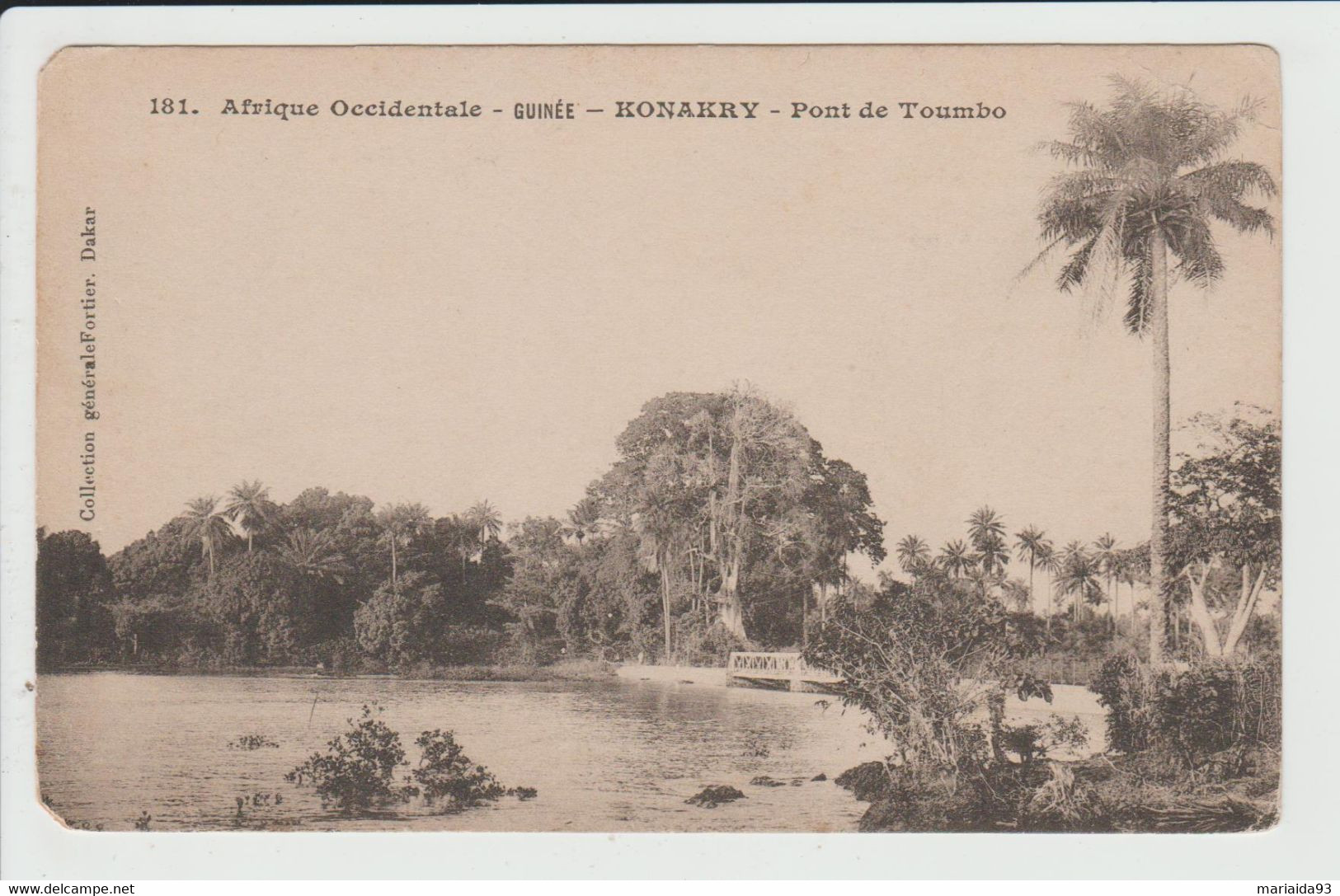 CONAKRY - GUINEE - PONT DE TOUMBO - Guinée