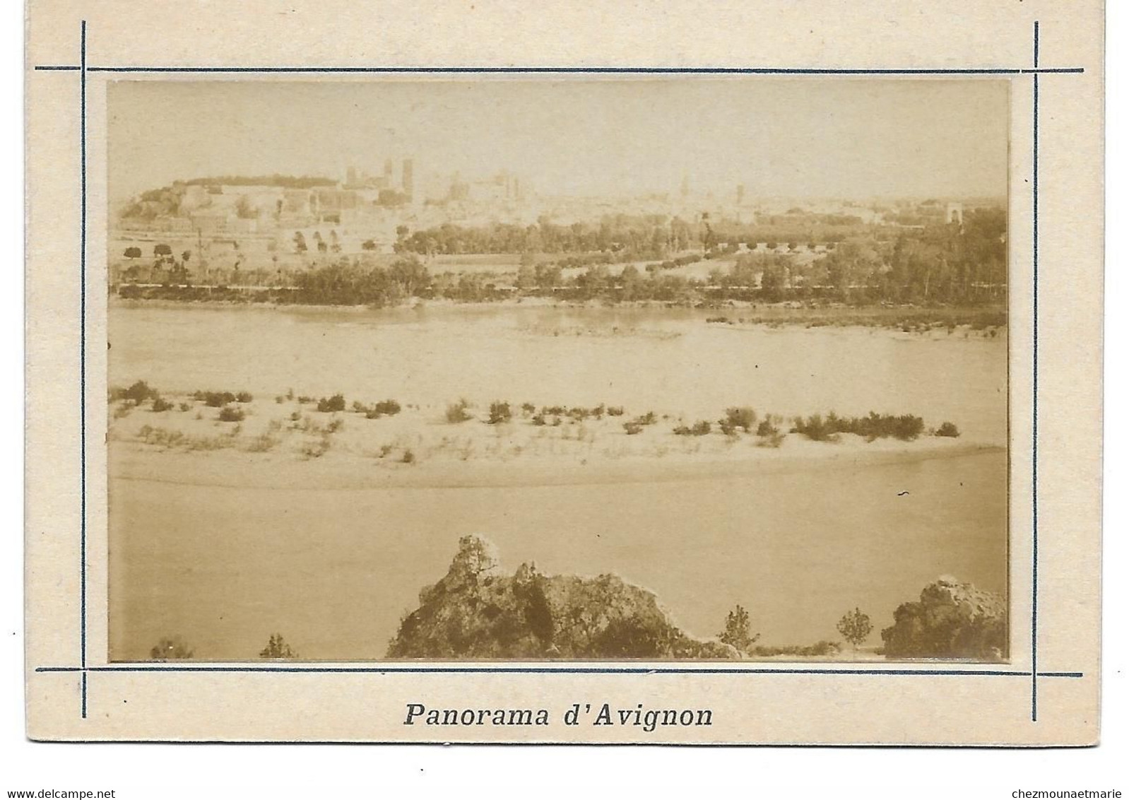 PANORAMA D AVIGNON - PHOTO - Oud (voor 1900)