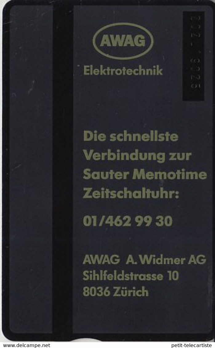 SWITZERLAND - PHONE CARD - TAXCARD PRIVÉE ***  AWAG *** - Suisse