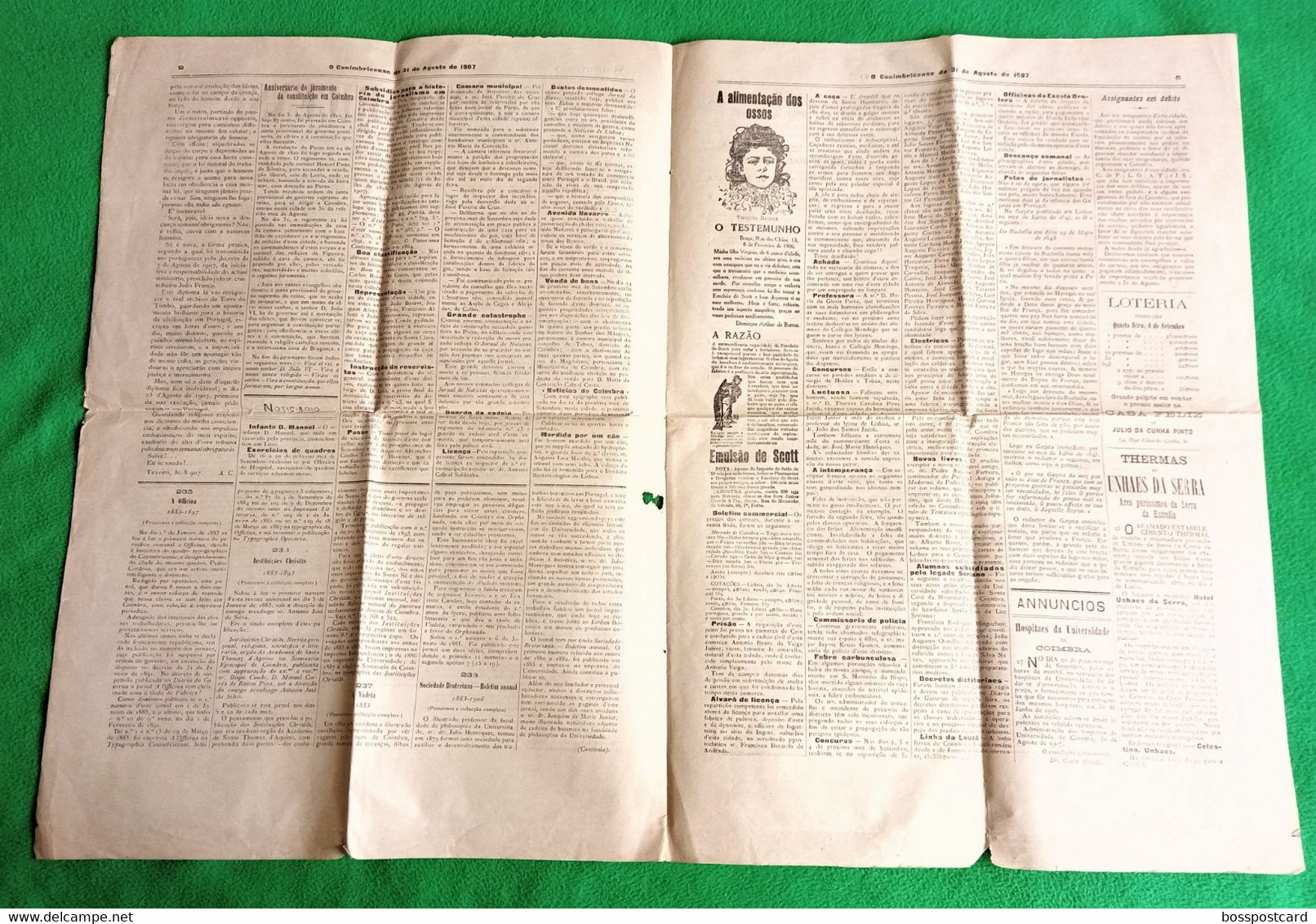 Loulé - Jornal O Louletano Nº 158, 16 De Julho De 1936 - Imprensa. Faro. Portugal. - Algemene Informatie