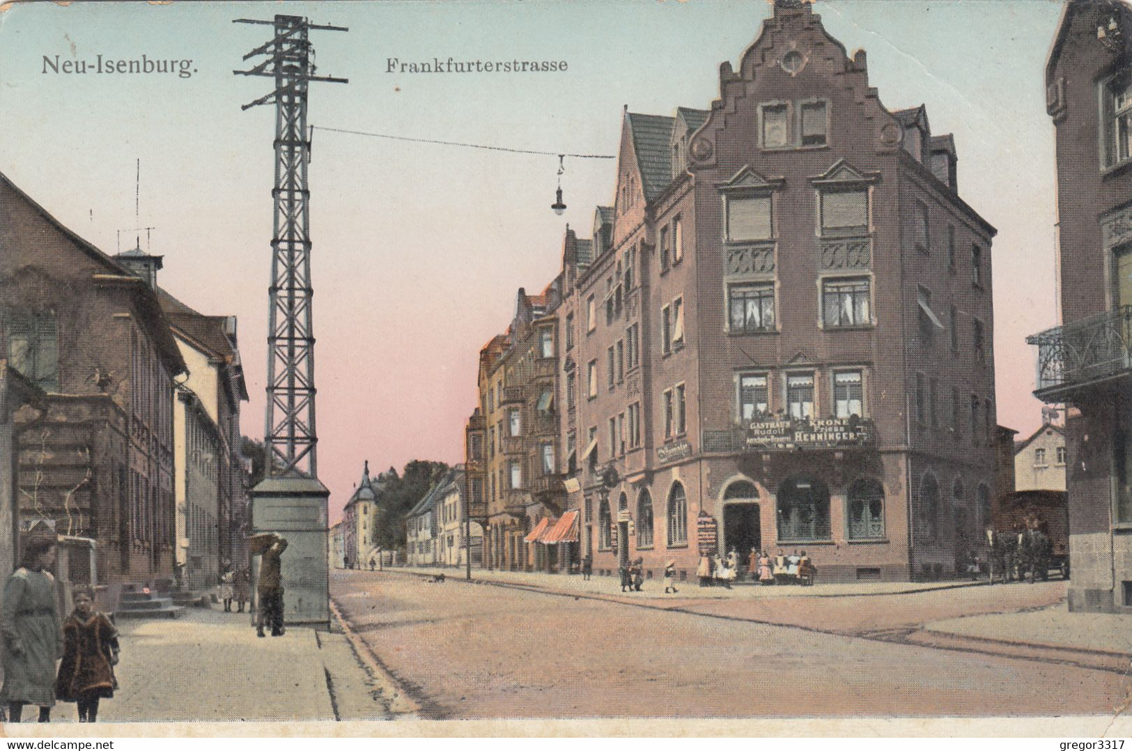 5956) NEU ISENBURG - FRANKFURTERSTRASSE - Tolle Alte DETAILS Mit  Gasthaus Rudolf FRIESS - - Neu-Isenburg