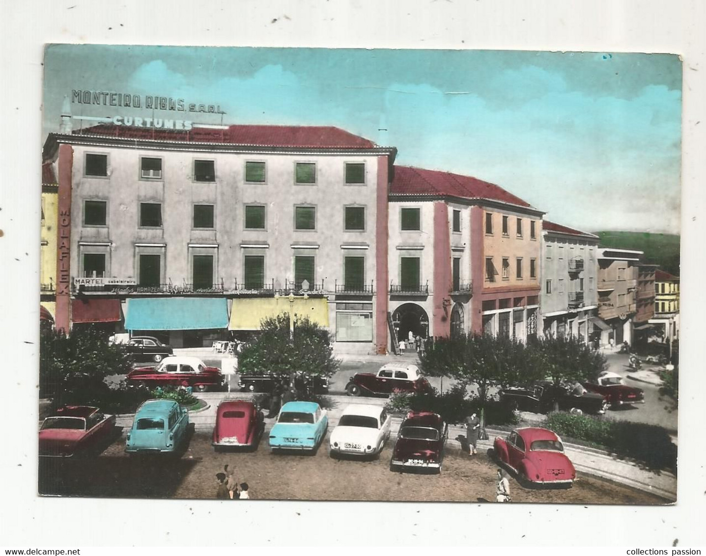 Cp, Automobiles , PORTUGAL , S. JOAO DA MADEIRA ,  Vierge - Voitures De Tourisme