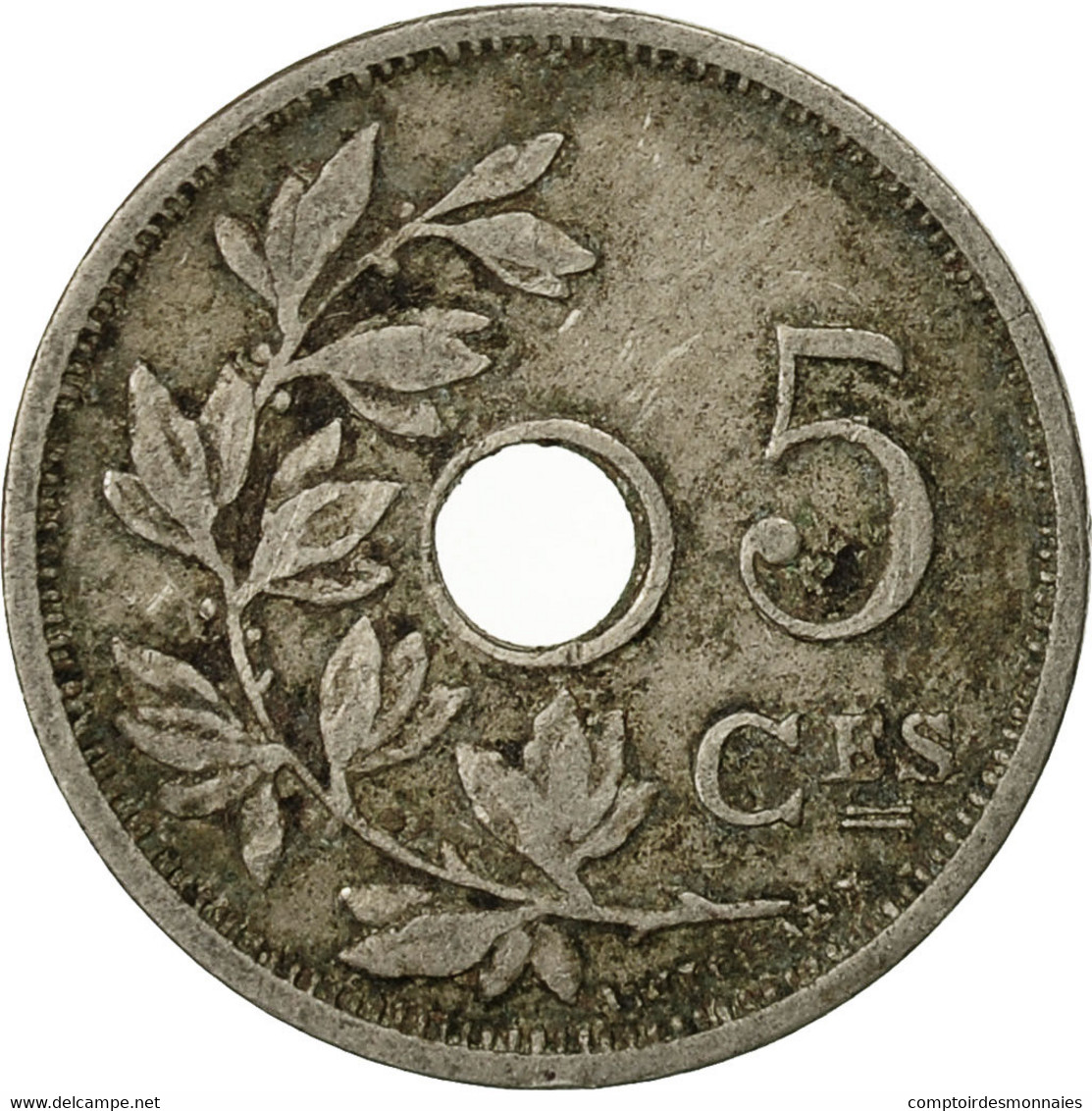 Belgique, 5 Centimes, 1904, TB+, Copper-nickel, KM:54 - 5 Cent