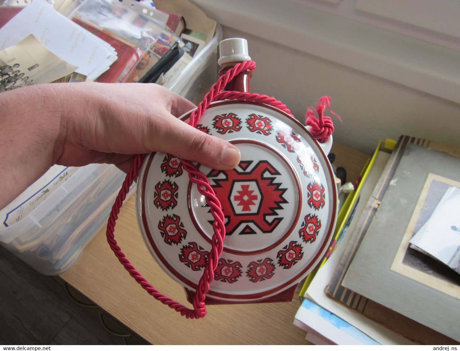 An Old Ceramic Watering Can F P Zajecar - Other & Unclassified