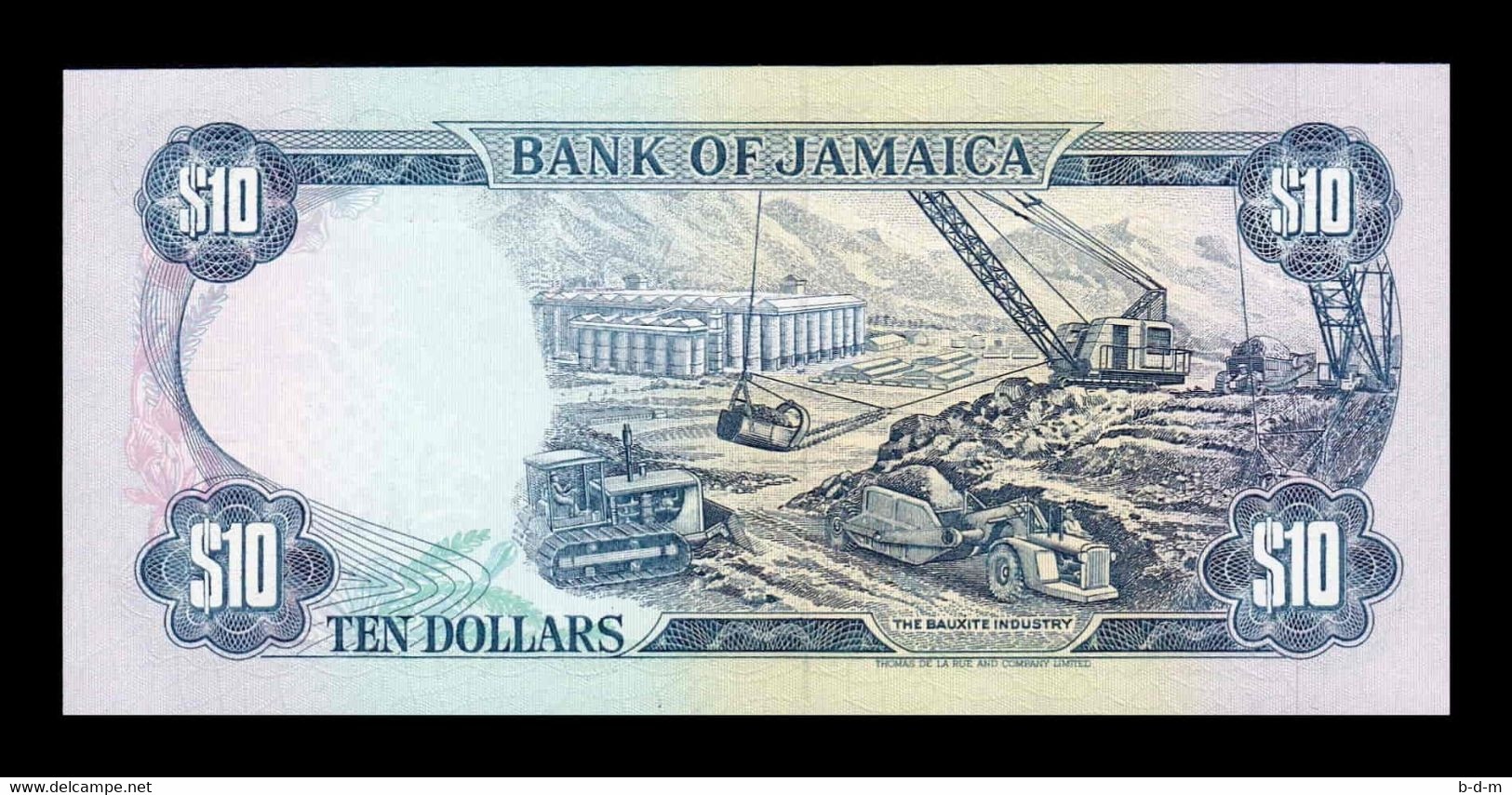 Jamaica 10 Dollars 1994 Pick 71e SC UNC - Jamaica