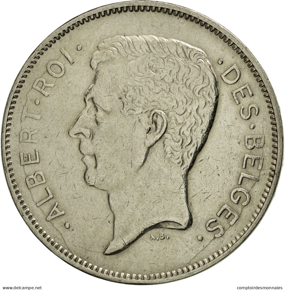 Monnaie, Belgique, 20 Francs, 20 Frank, 1931, TTB+, Nickel, KM:101.1 - 20 Francs & 4 Belgas