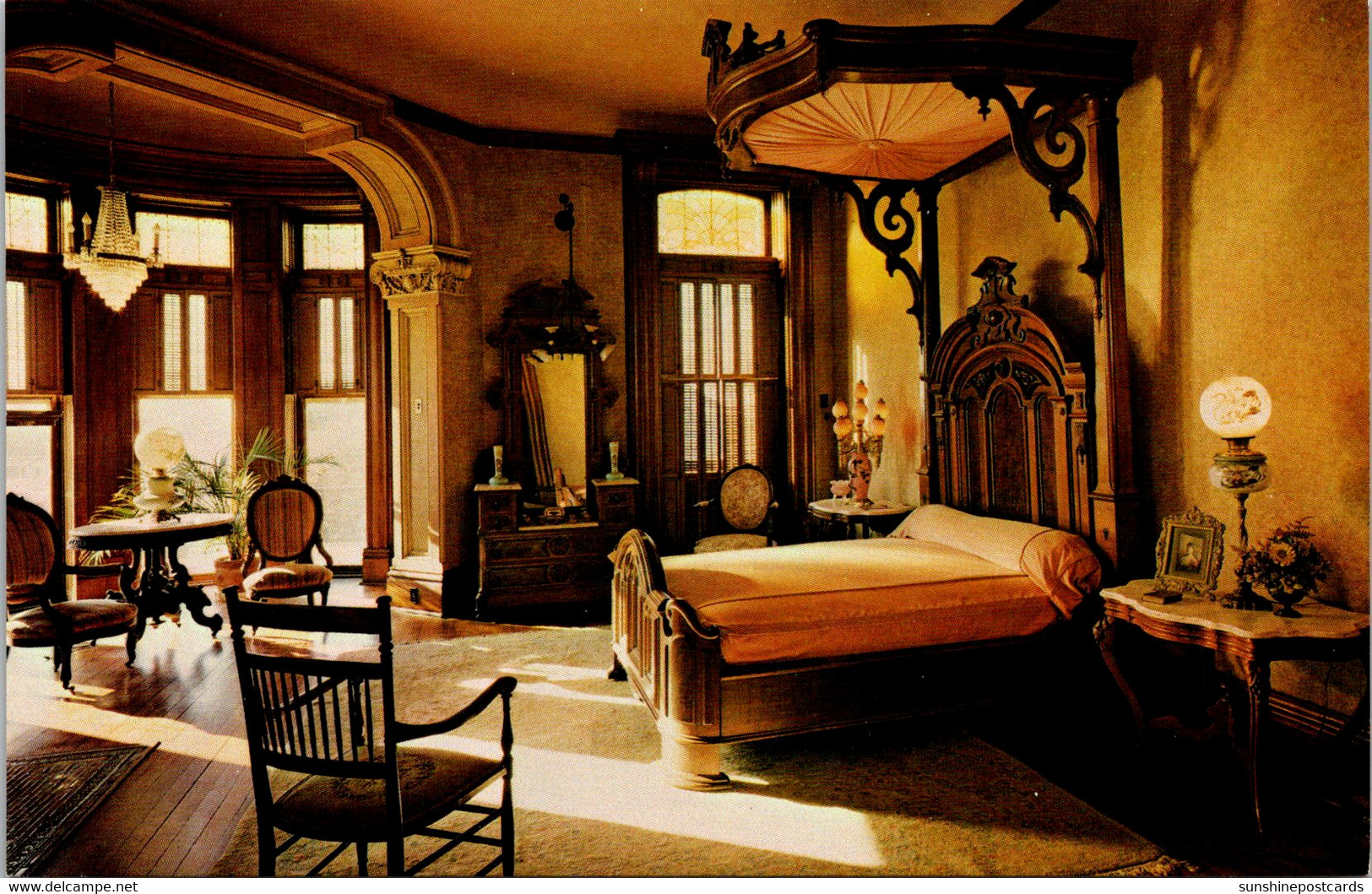 Texas Galveston Bishop's Palace Master Bedroom - Galveston