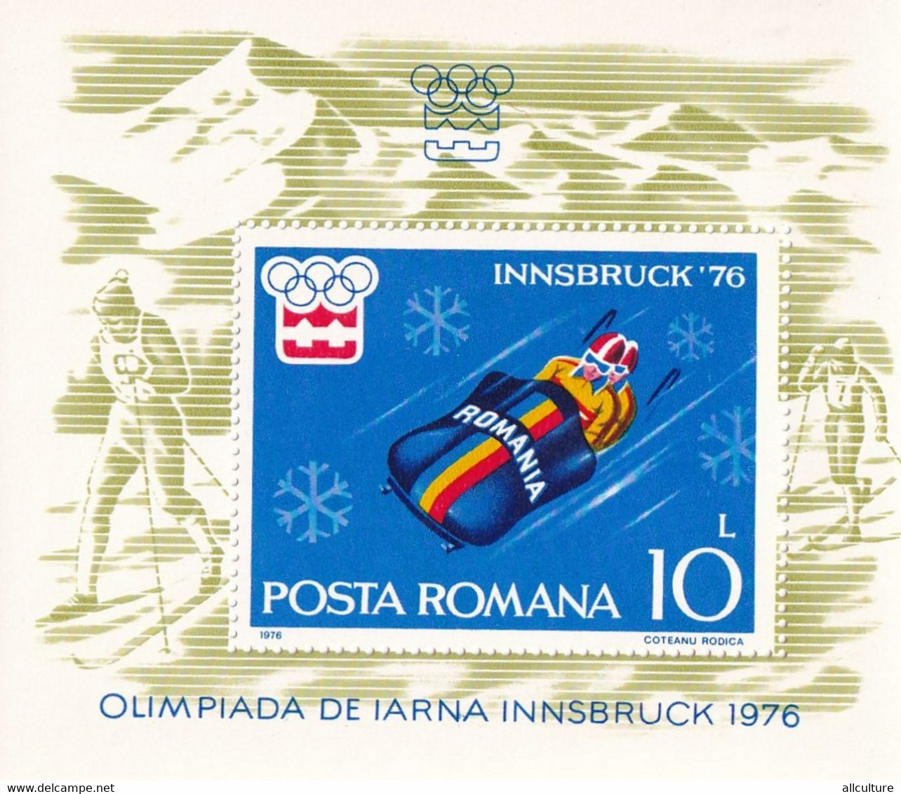 WINTER INNSBRUCK  BLOCK 1976 - Hiver 1976: Innsbruck